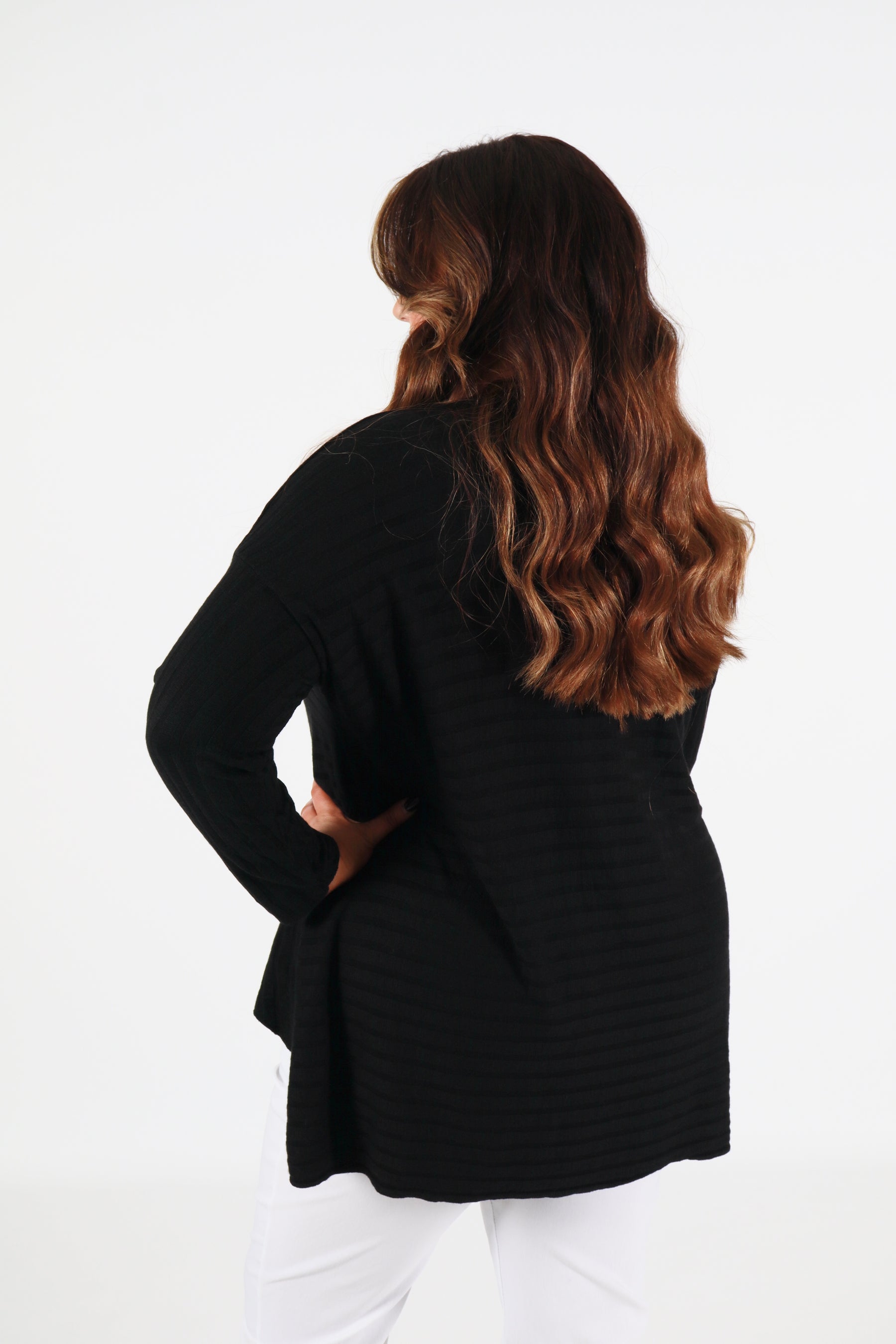 Sasha Knit Jumper in Black