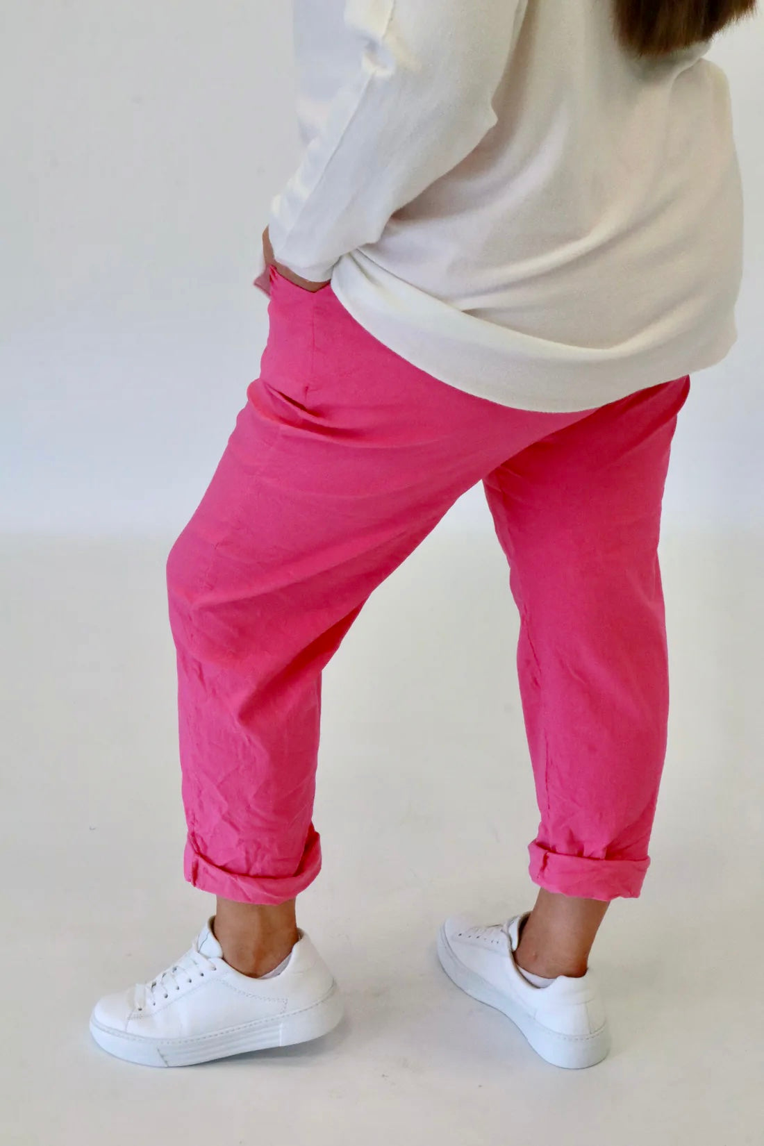 Grace Jogger in Fuschia