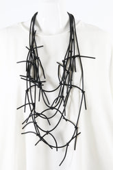 Kiera Necklace in Black