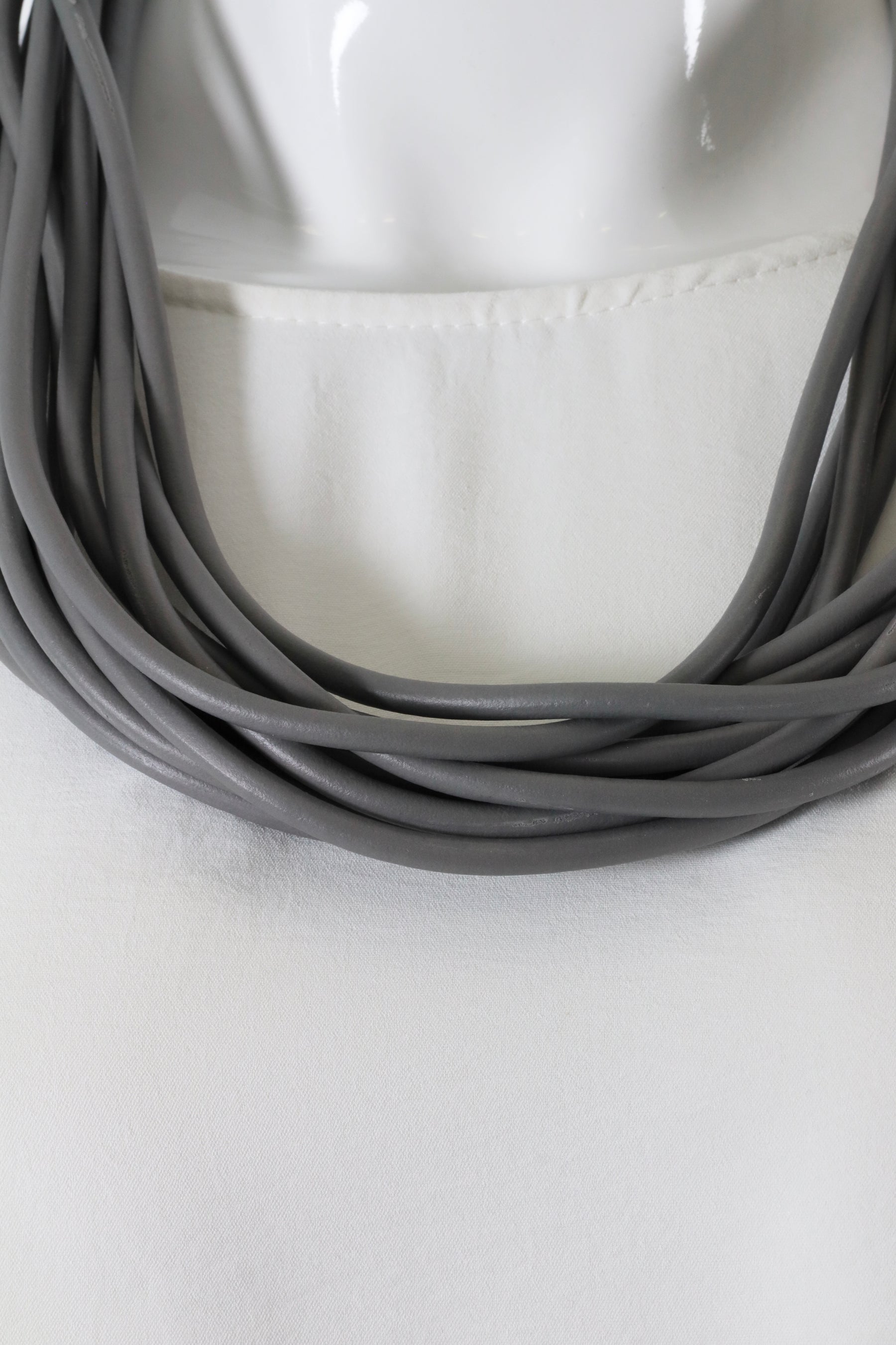 Layla Necklace in Grey