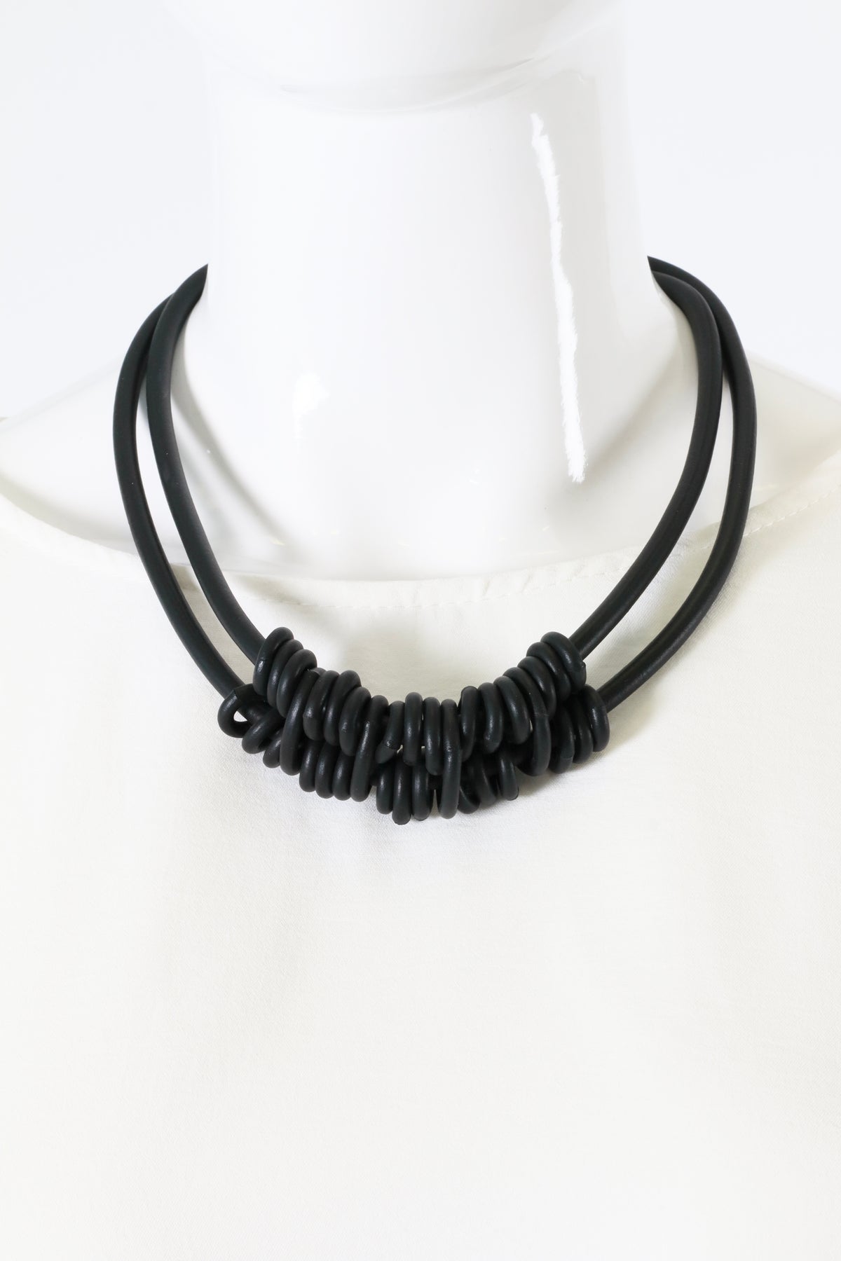 Mabel Necklace in Black