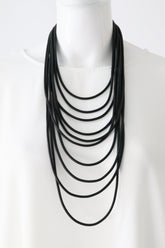 Talia Necklace in Black