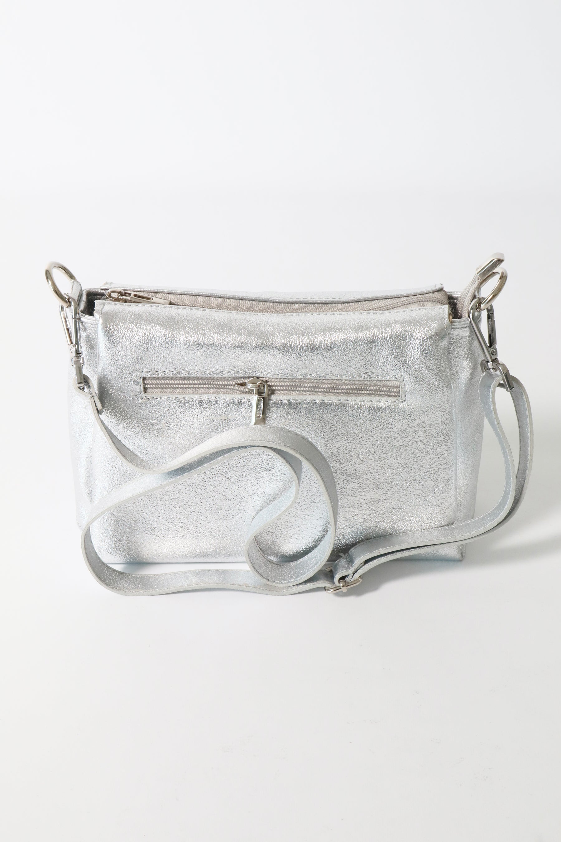 Delilah Handbag in Silver