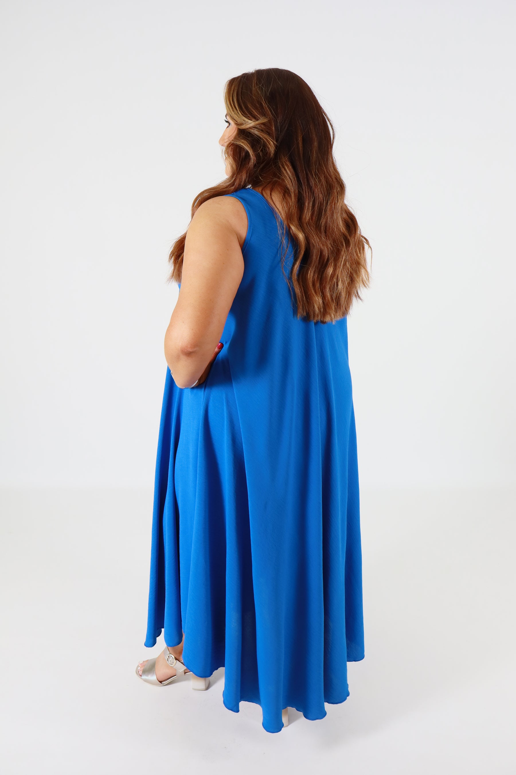 Aimee Dress in Royal Blue
