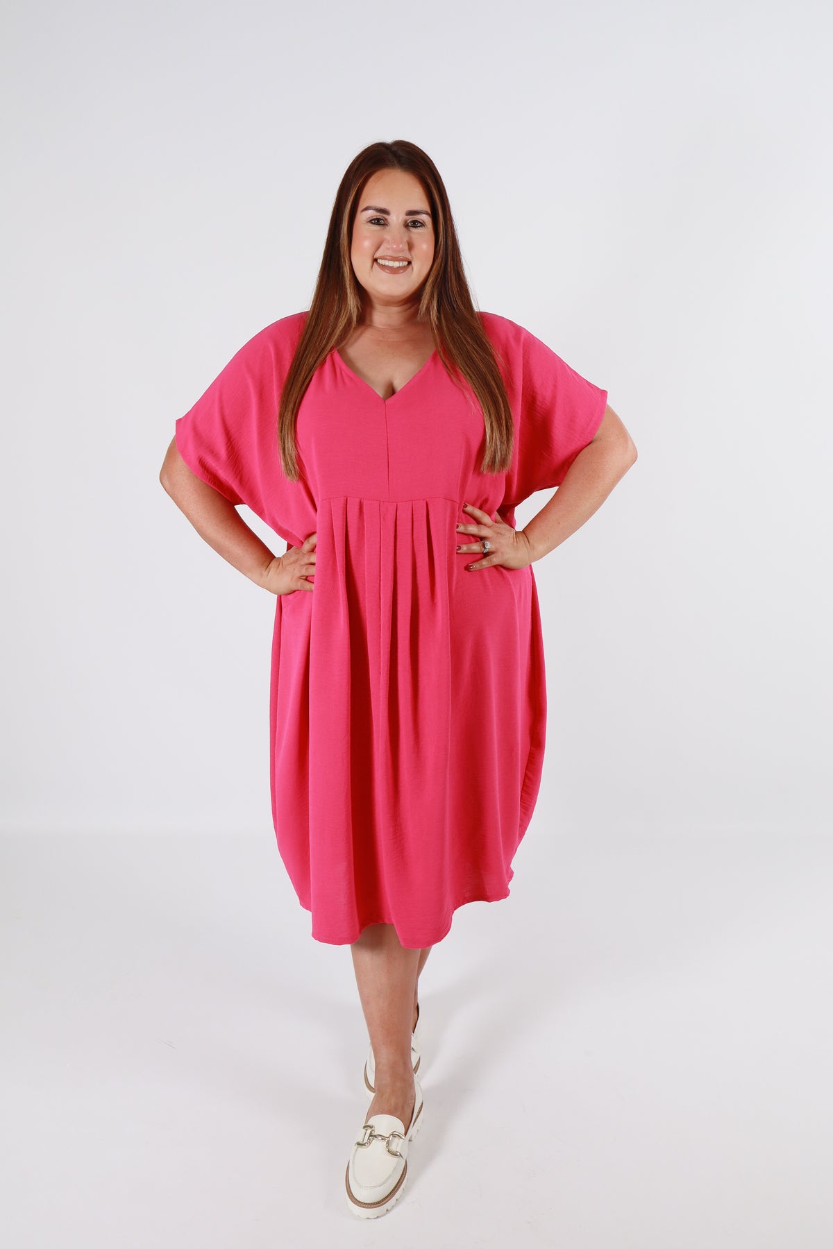 Lexi Dress in Fuchsia