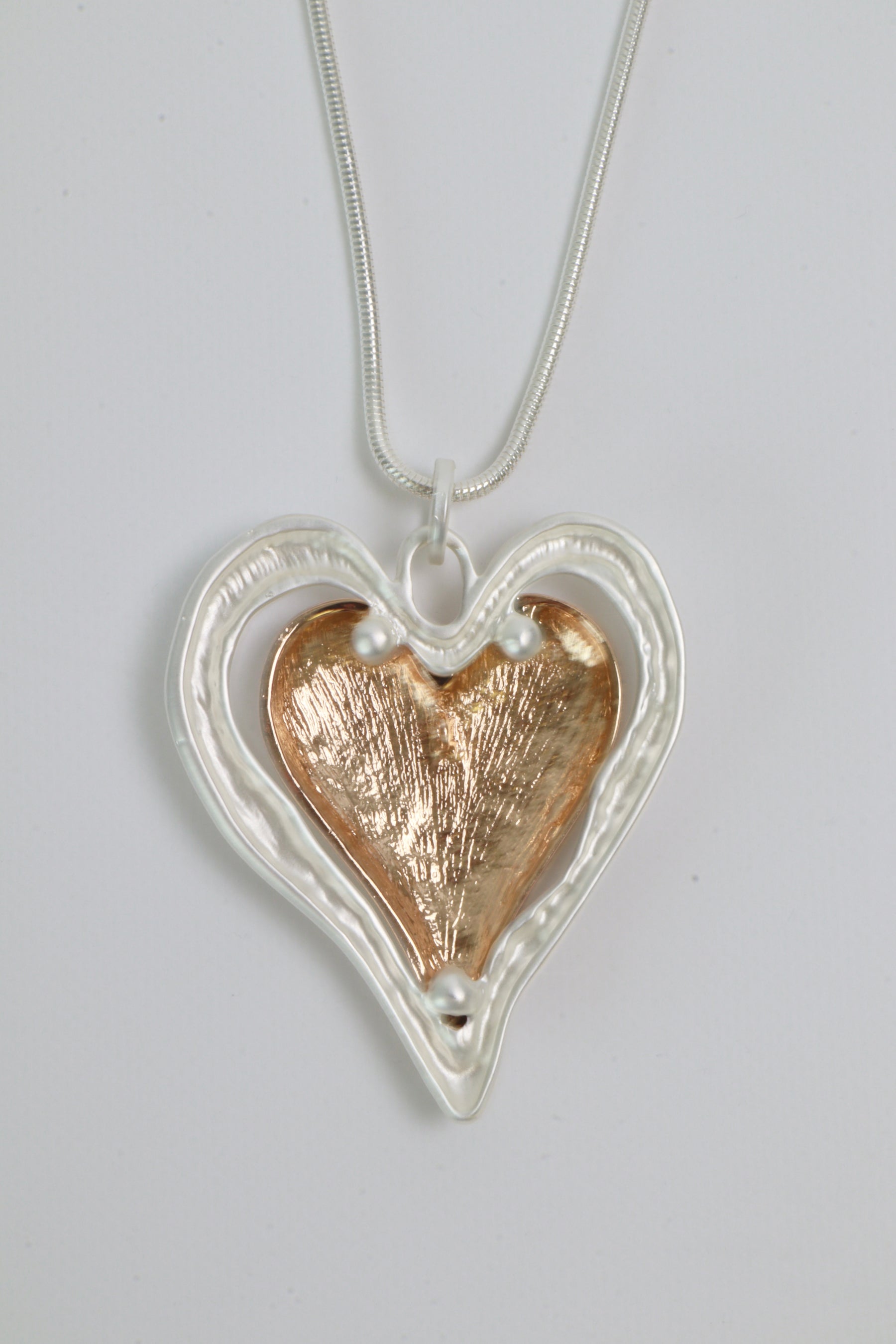 Anna Necklace with Gold Heart