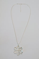 Jasmine Necklace in Silver