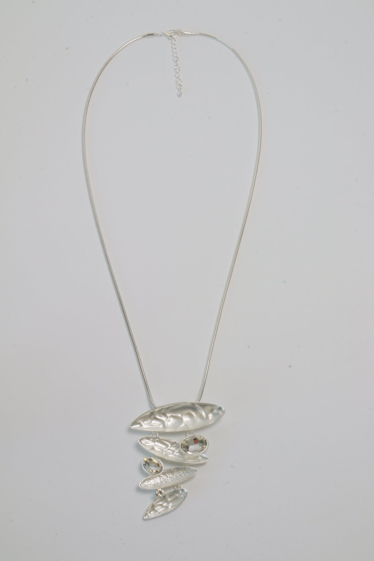 Enya Necklace in Silver