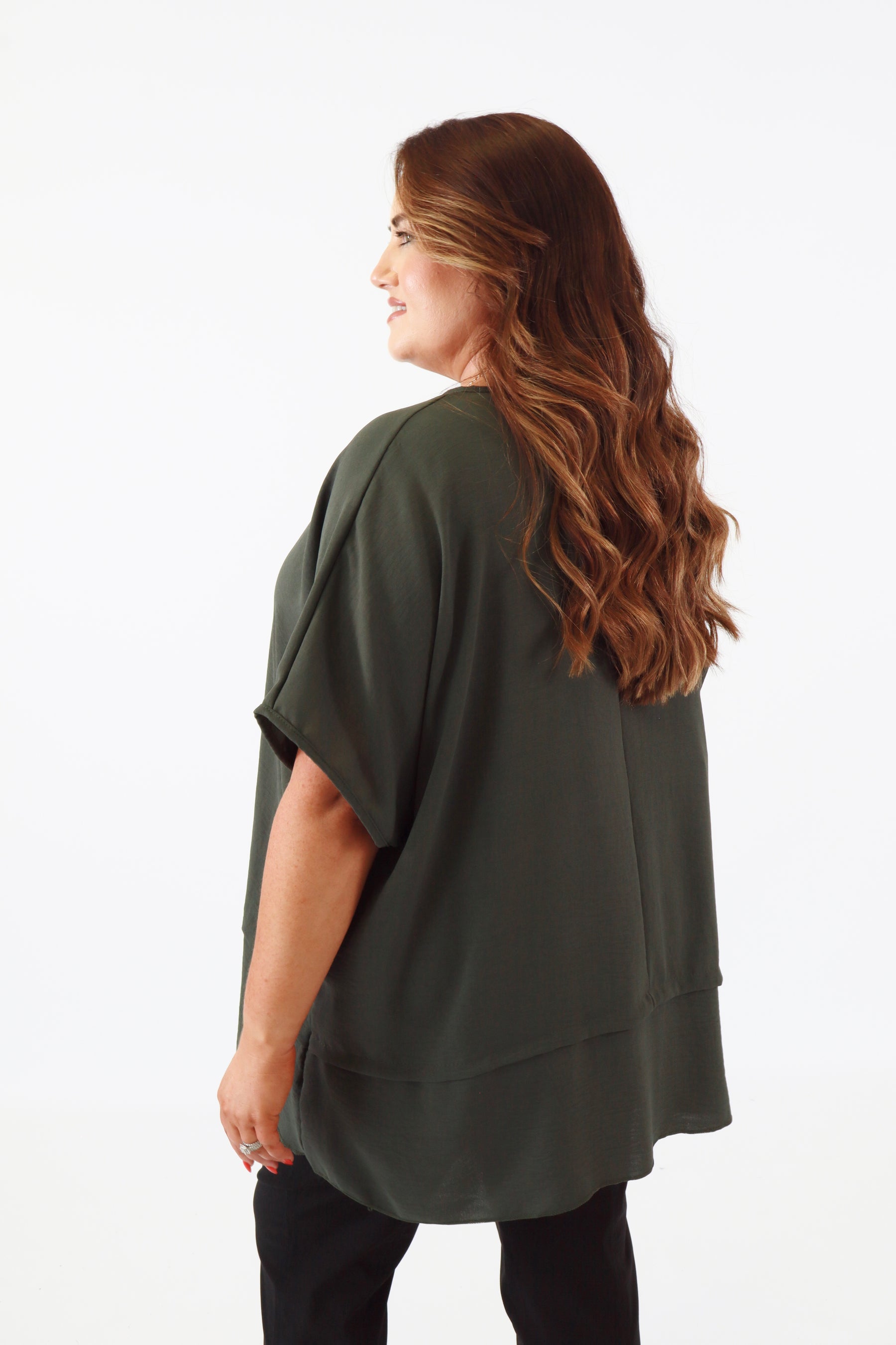 Elodie Blouse in Khaki