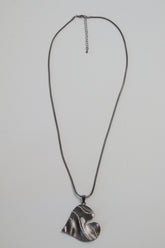 Iris Necklace in Black