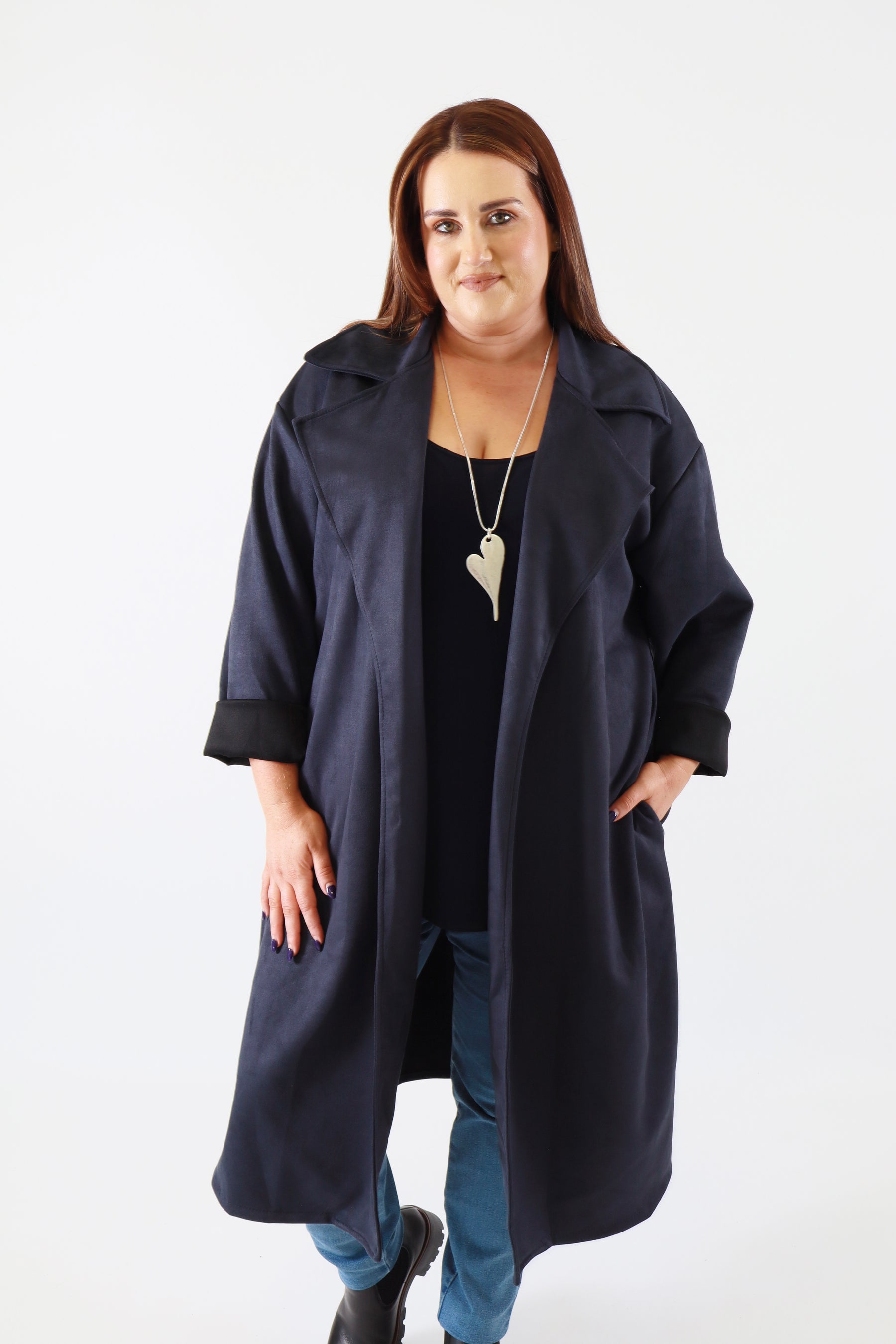 Ivy Jacket in Navy