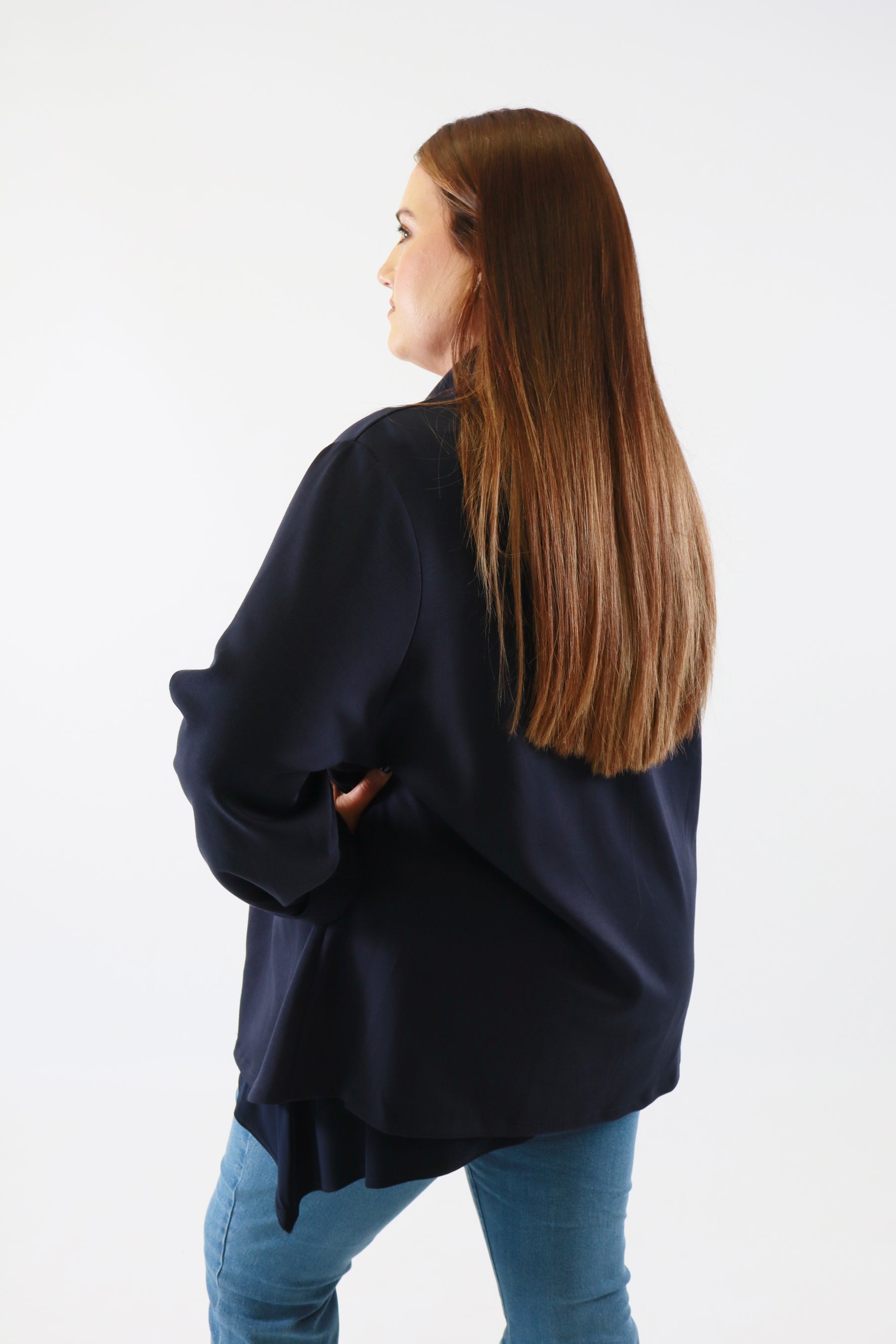 Liv Blazer in Navy