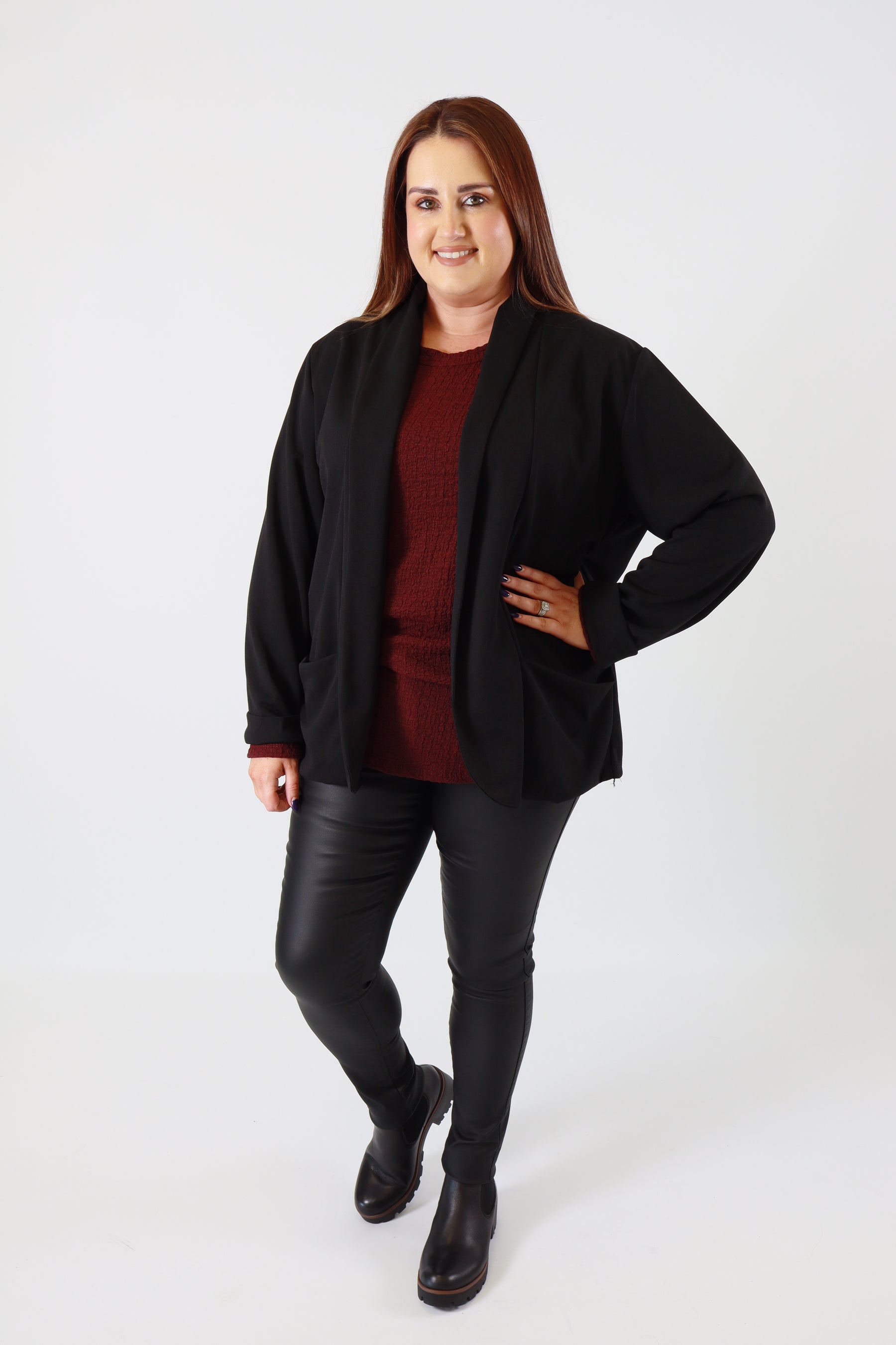 Esme Blazer in Black