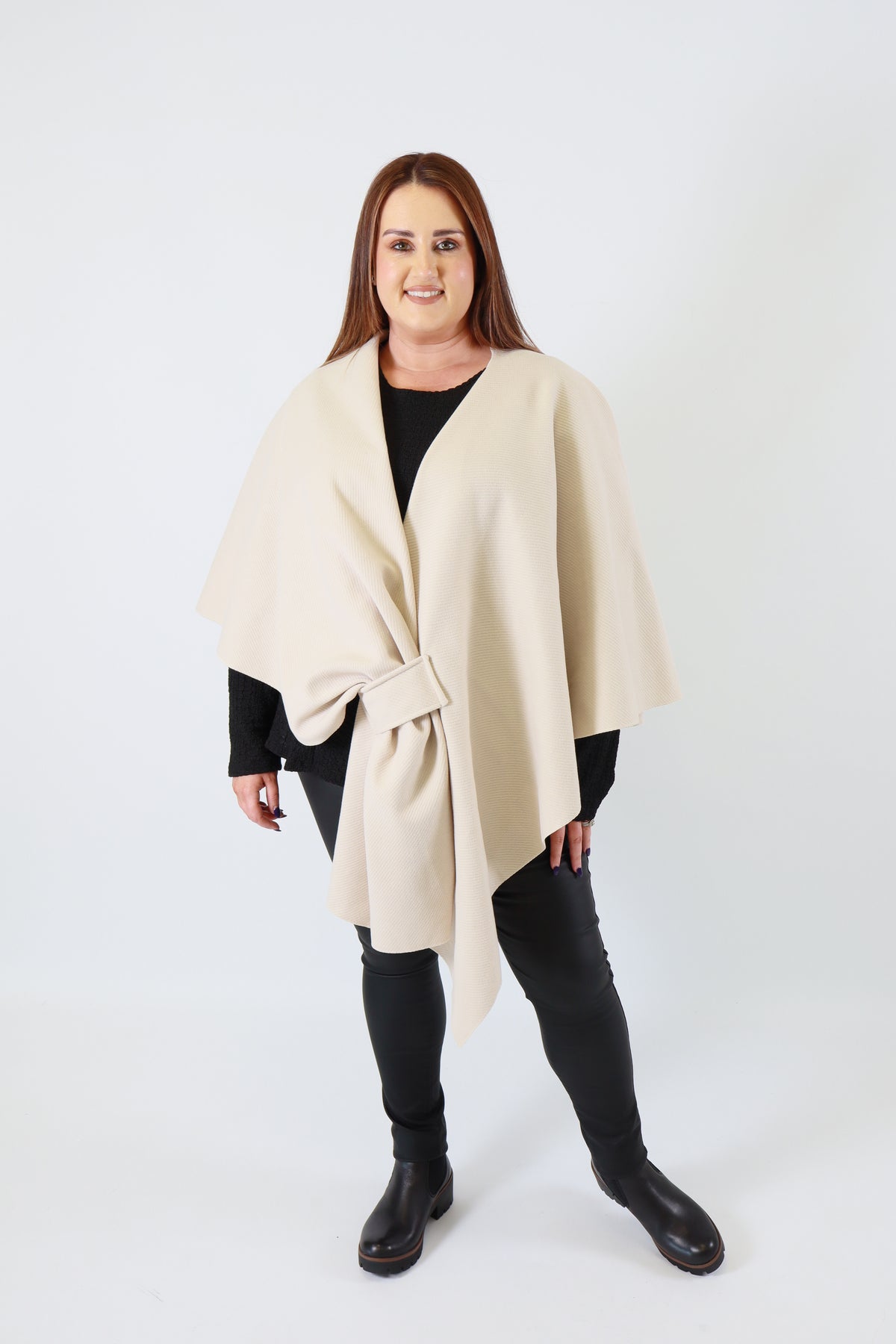 Ally Cape in Cream