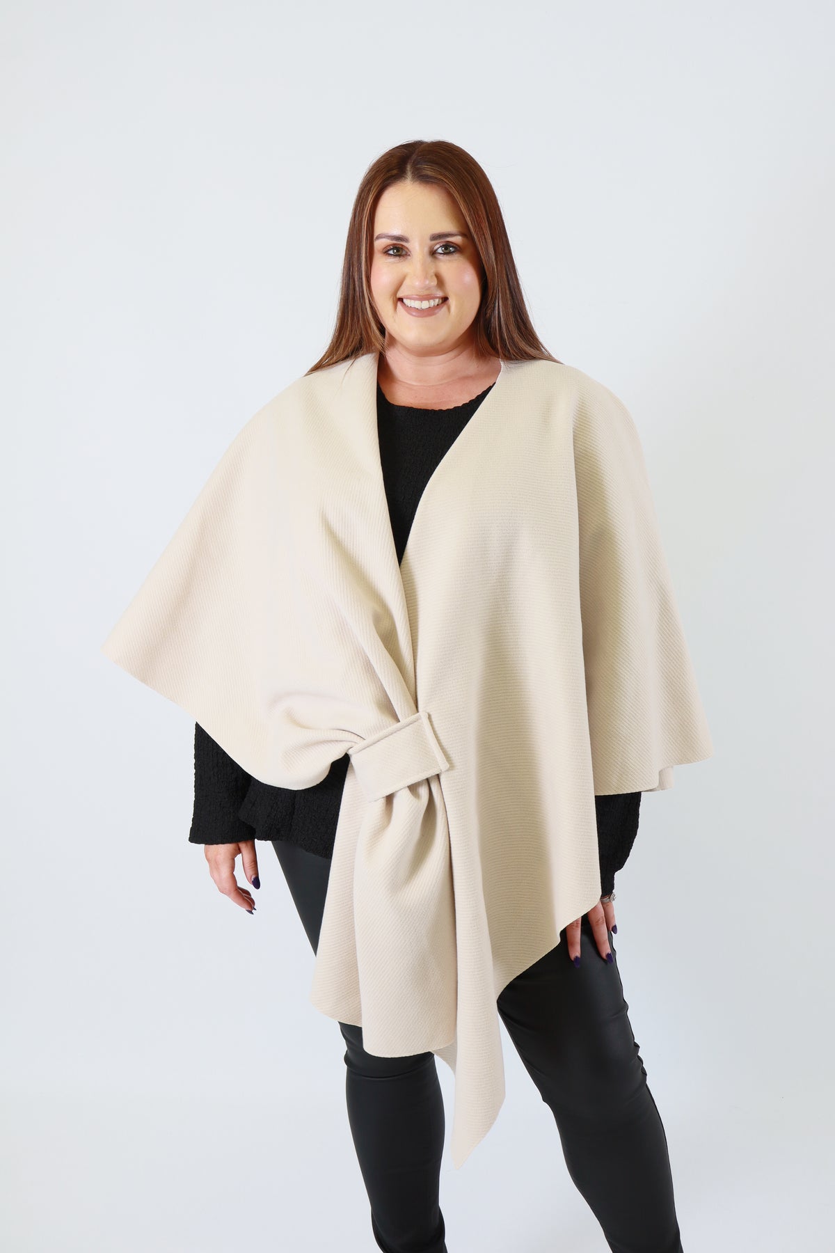 Ally Cape in Cream