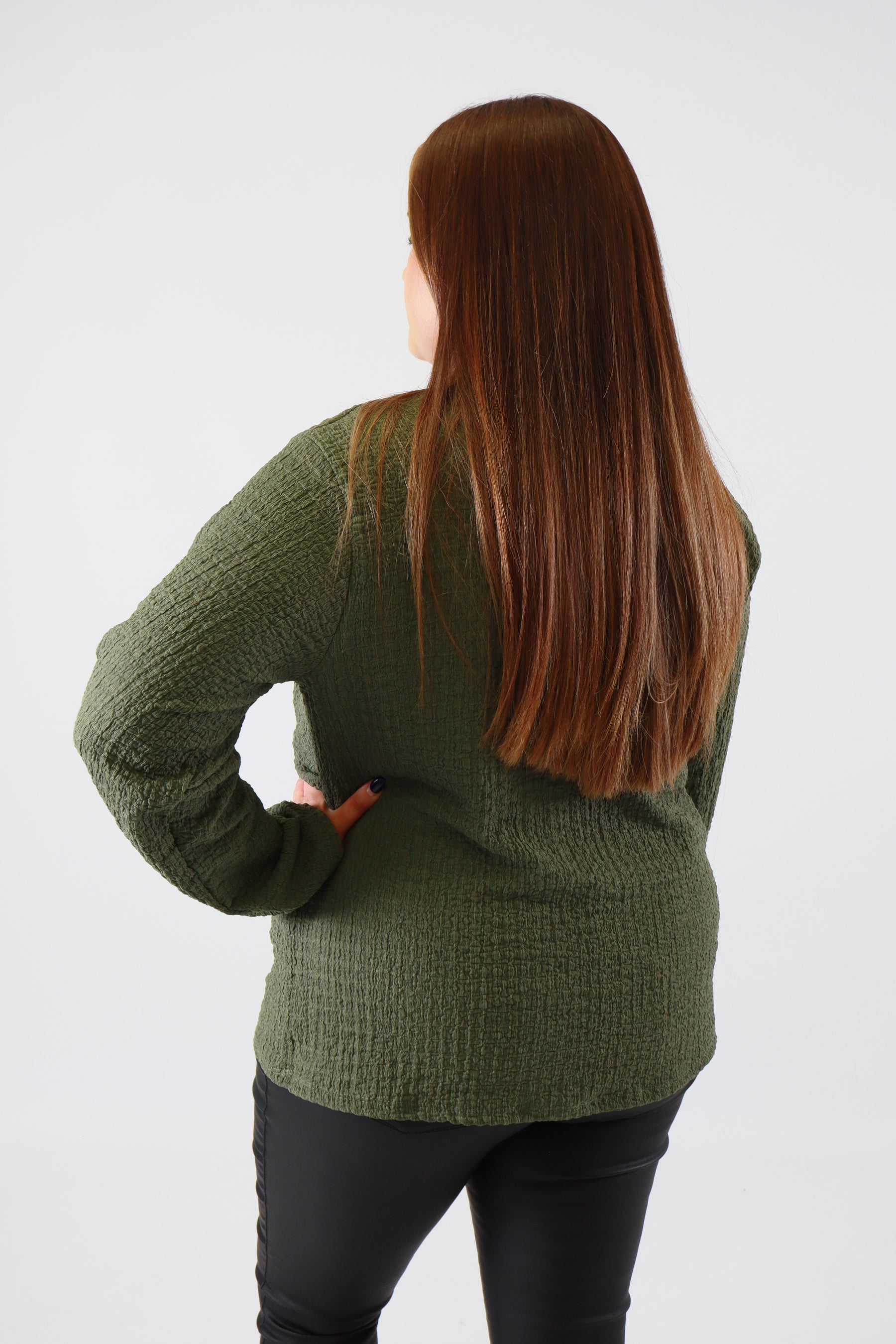 Billie Top in Khaki