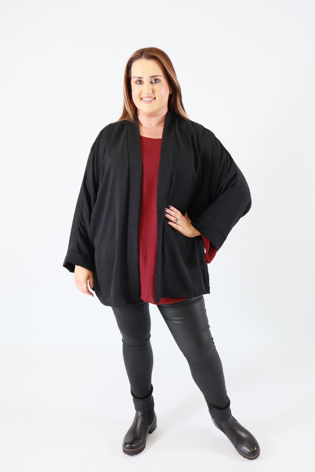 Lauren Cardigan in Black