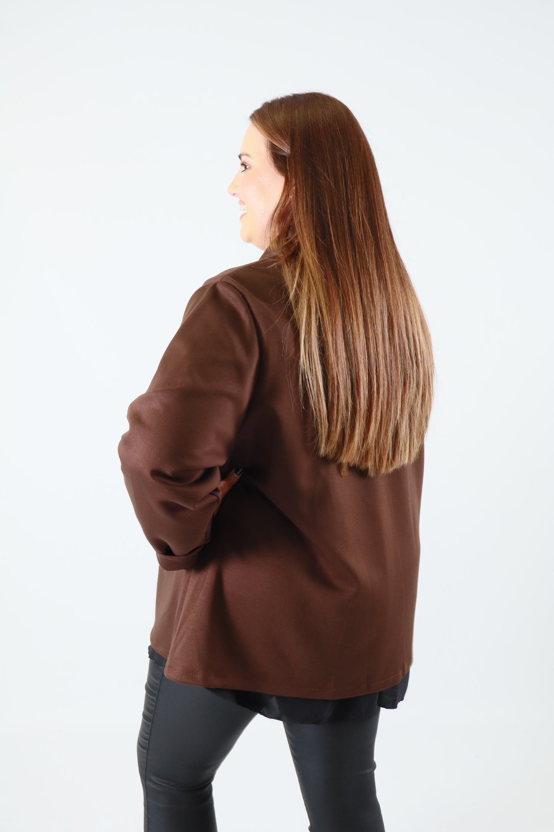 Liv Blazer in Brown