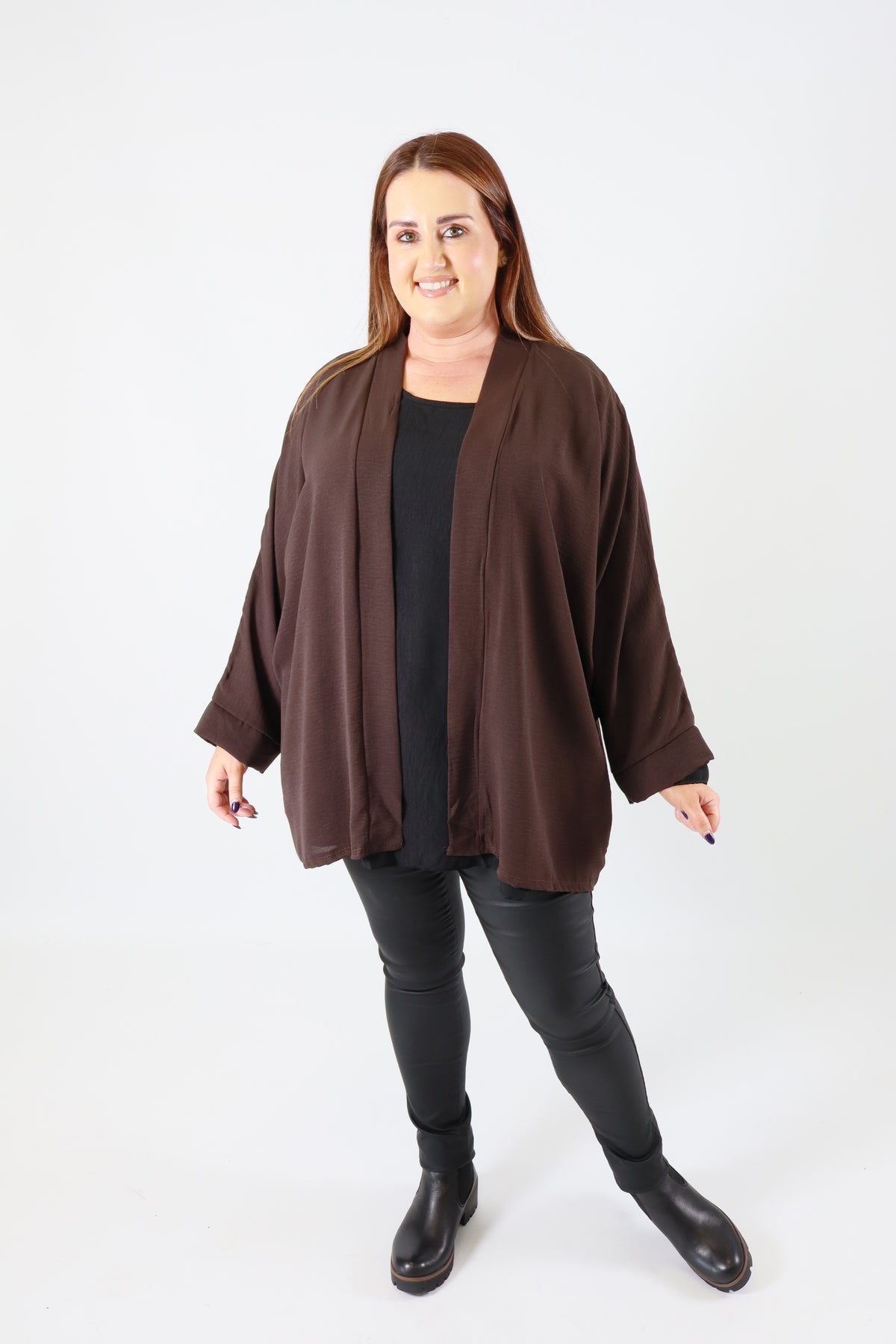 Lauren Cardigan in Brown