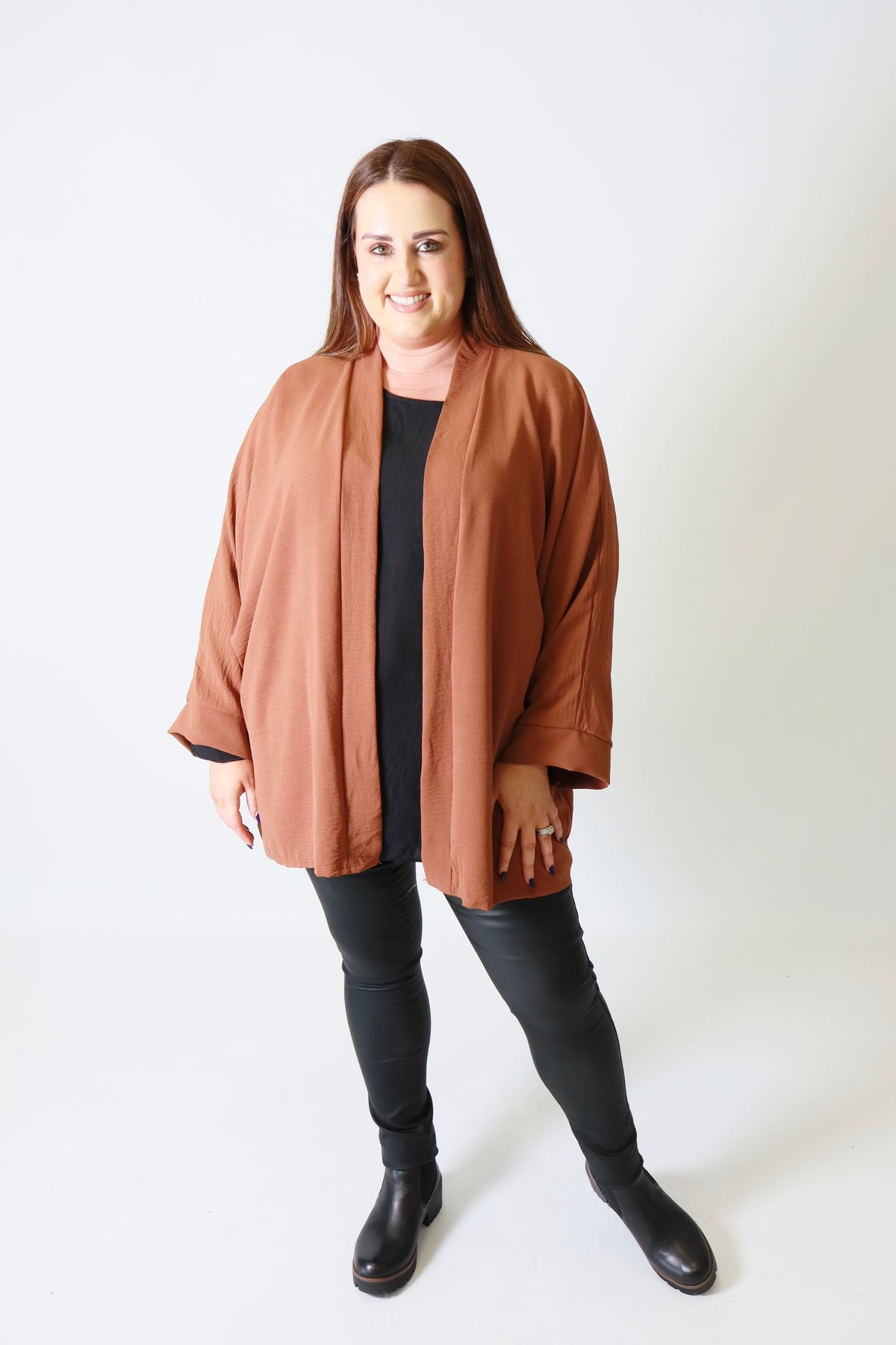 Lauren Cardigan in Tan