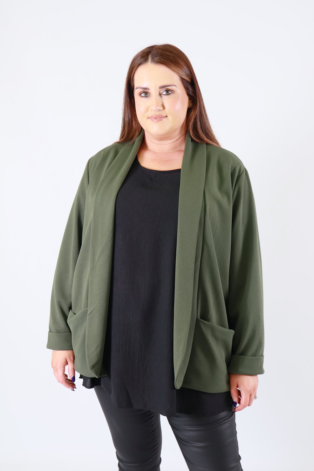 Esme Blazer in Khaki