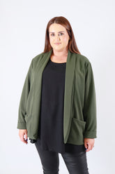 Esme Blazer in Khaki