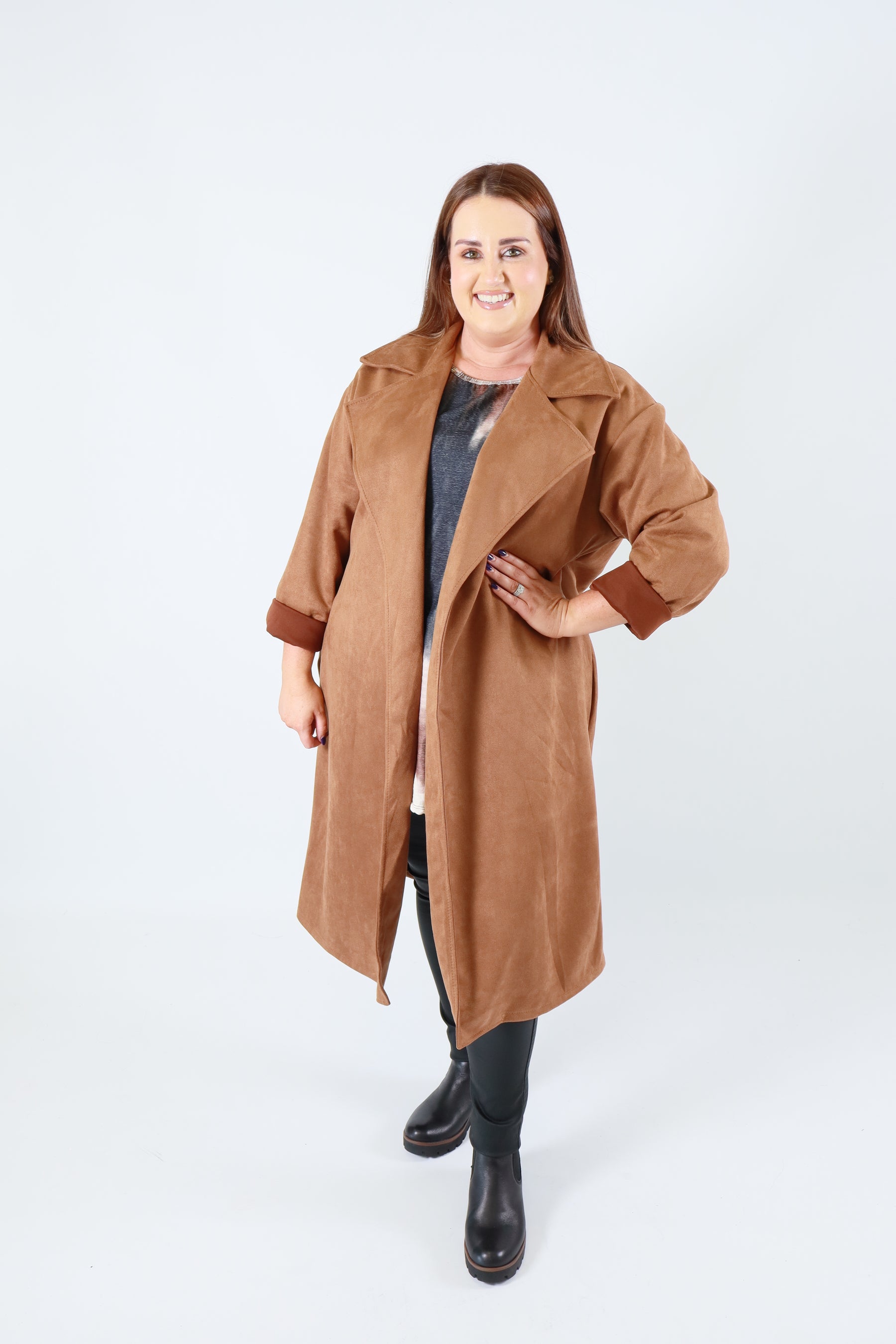 Ivy Jacket in Tan