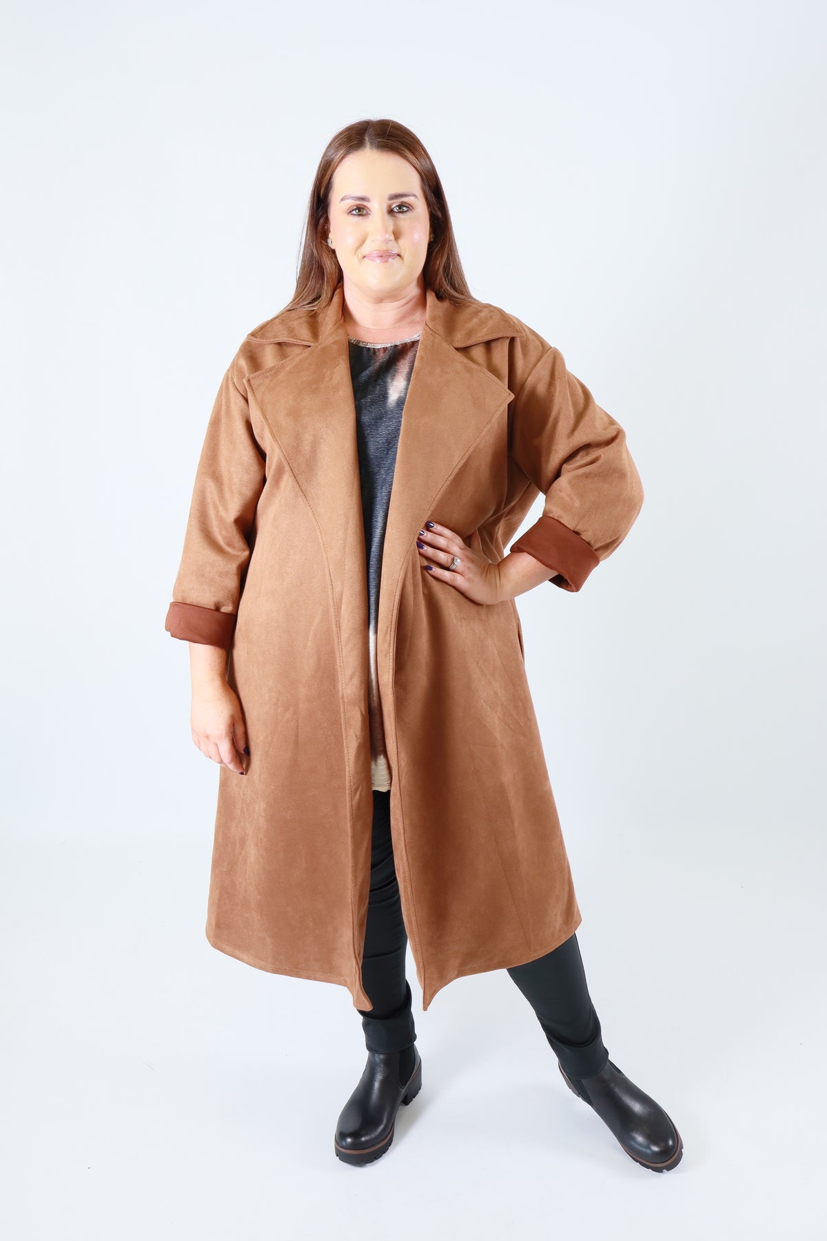 Ivy Jacket in Tan