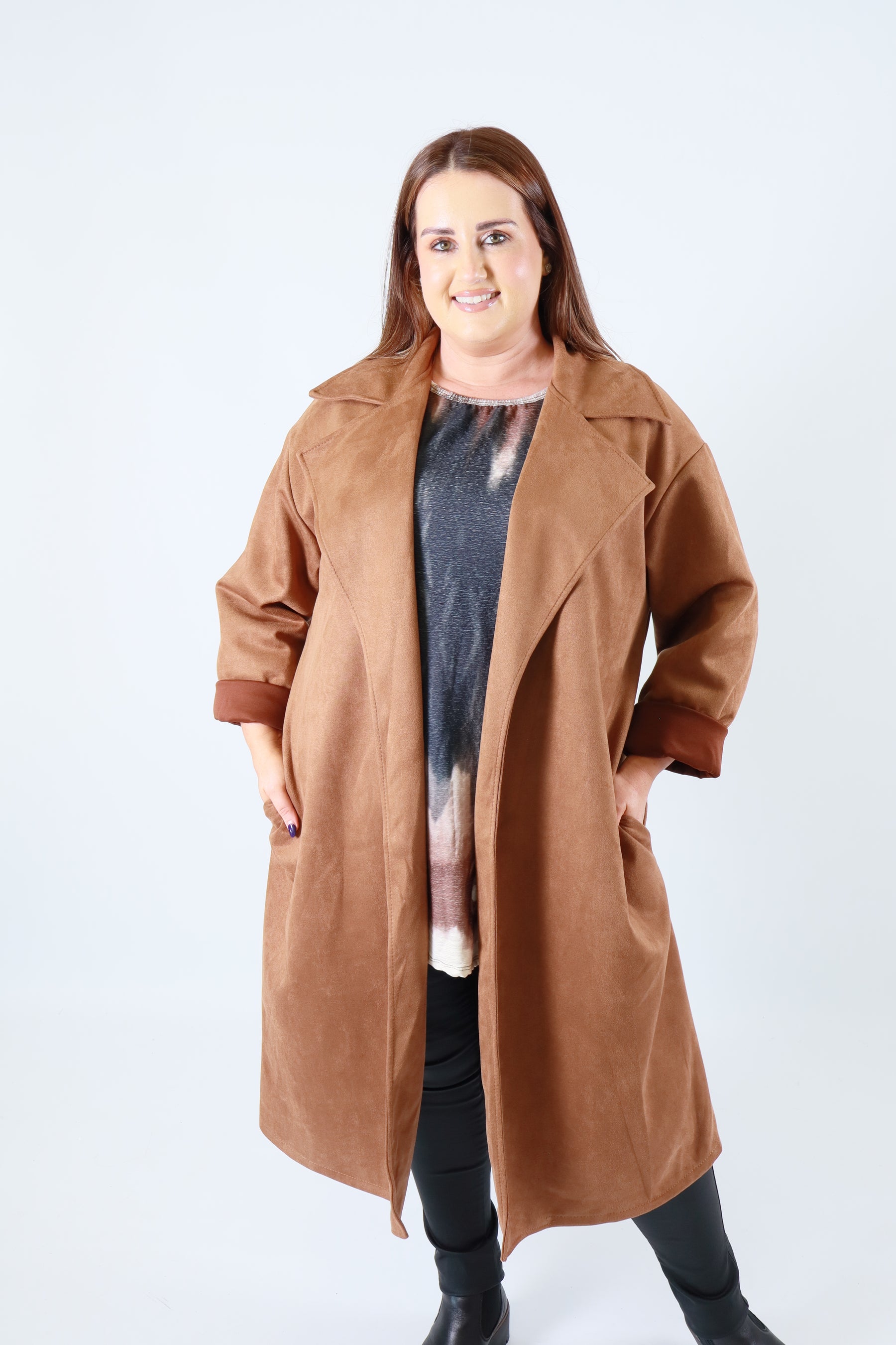 Ivy Jacket in Tan