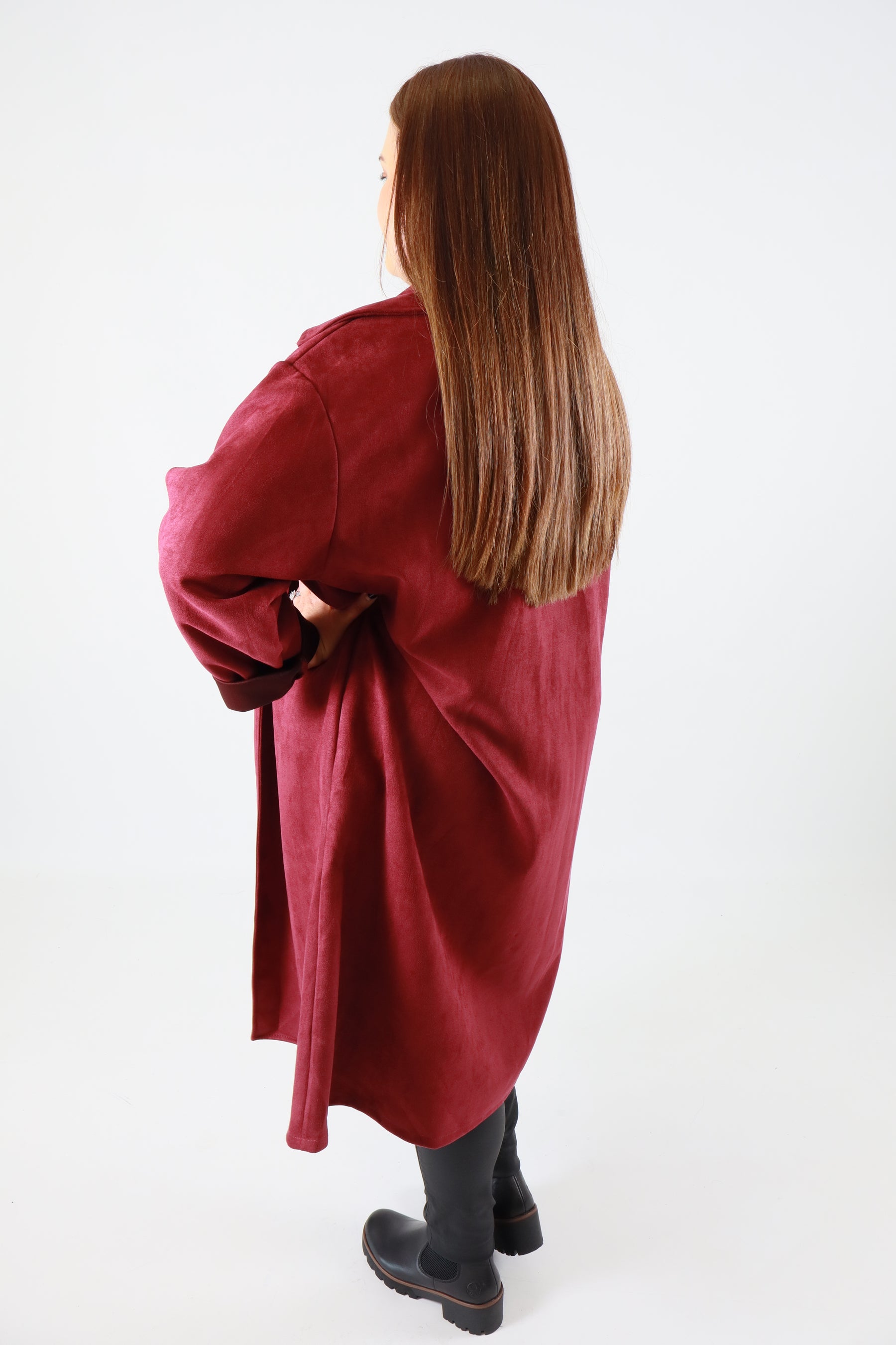 Ivy Jacket in Wine
