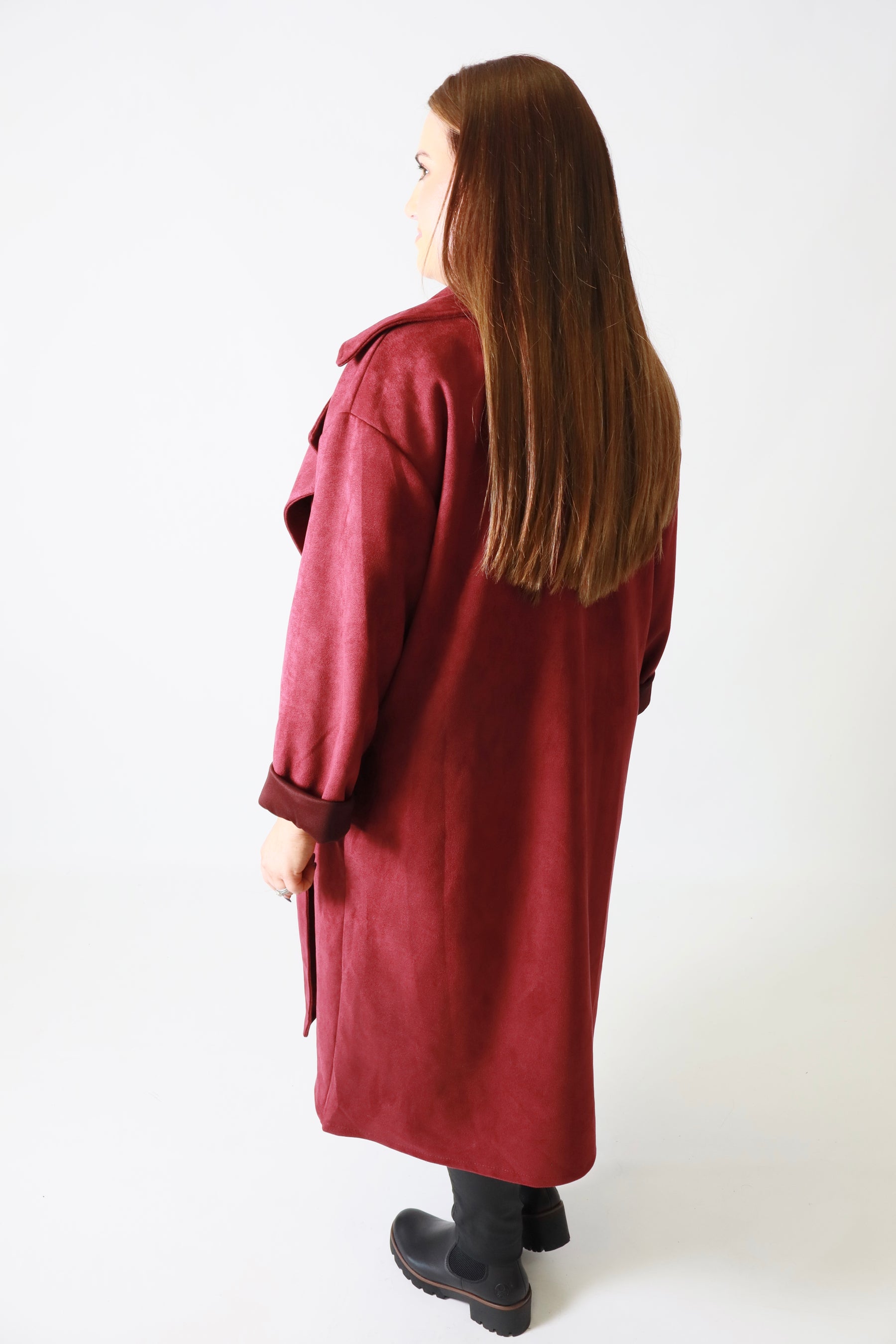 Ivy Jacket in Wine