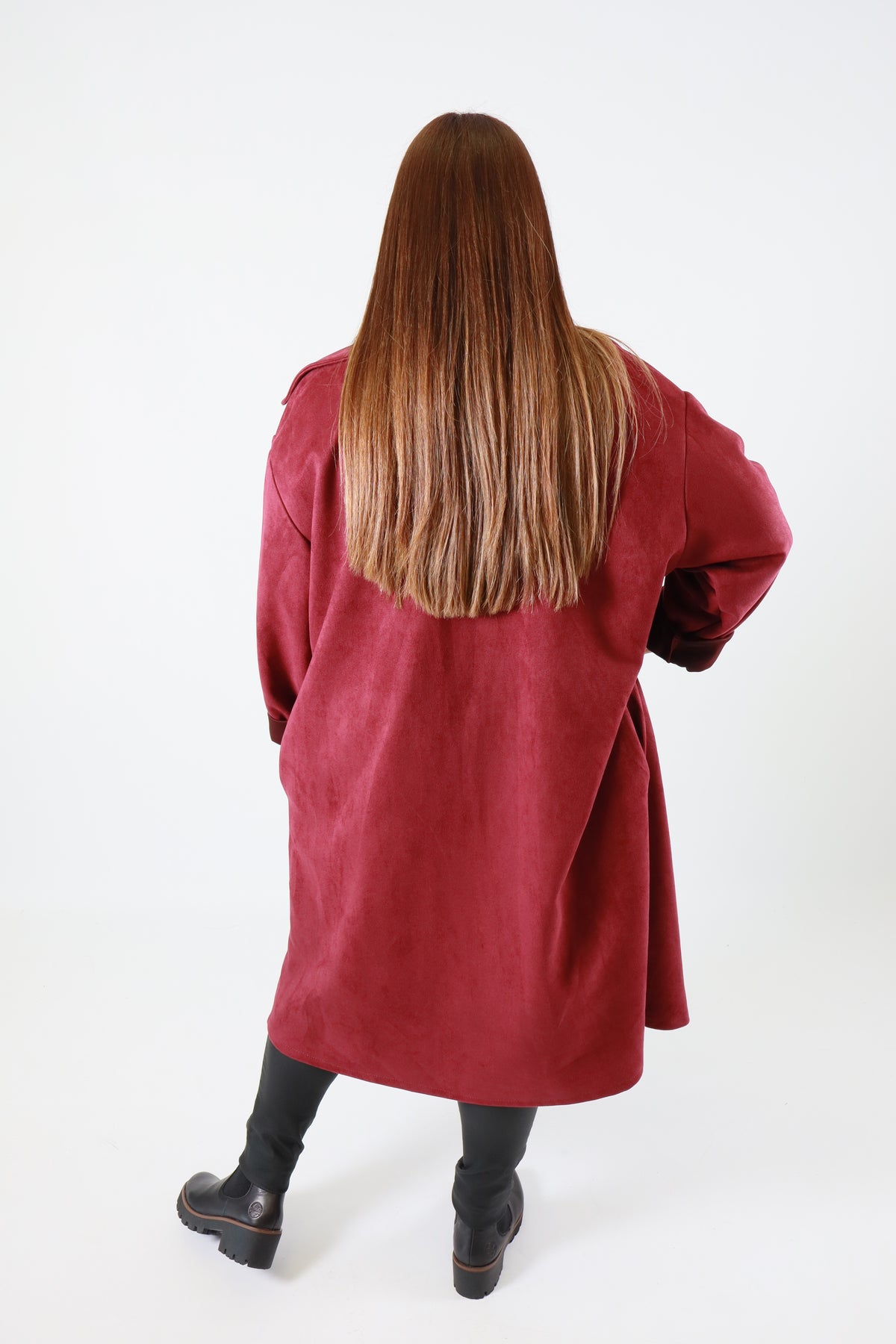 Ivy Jacket in Wine