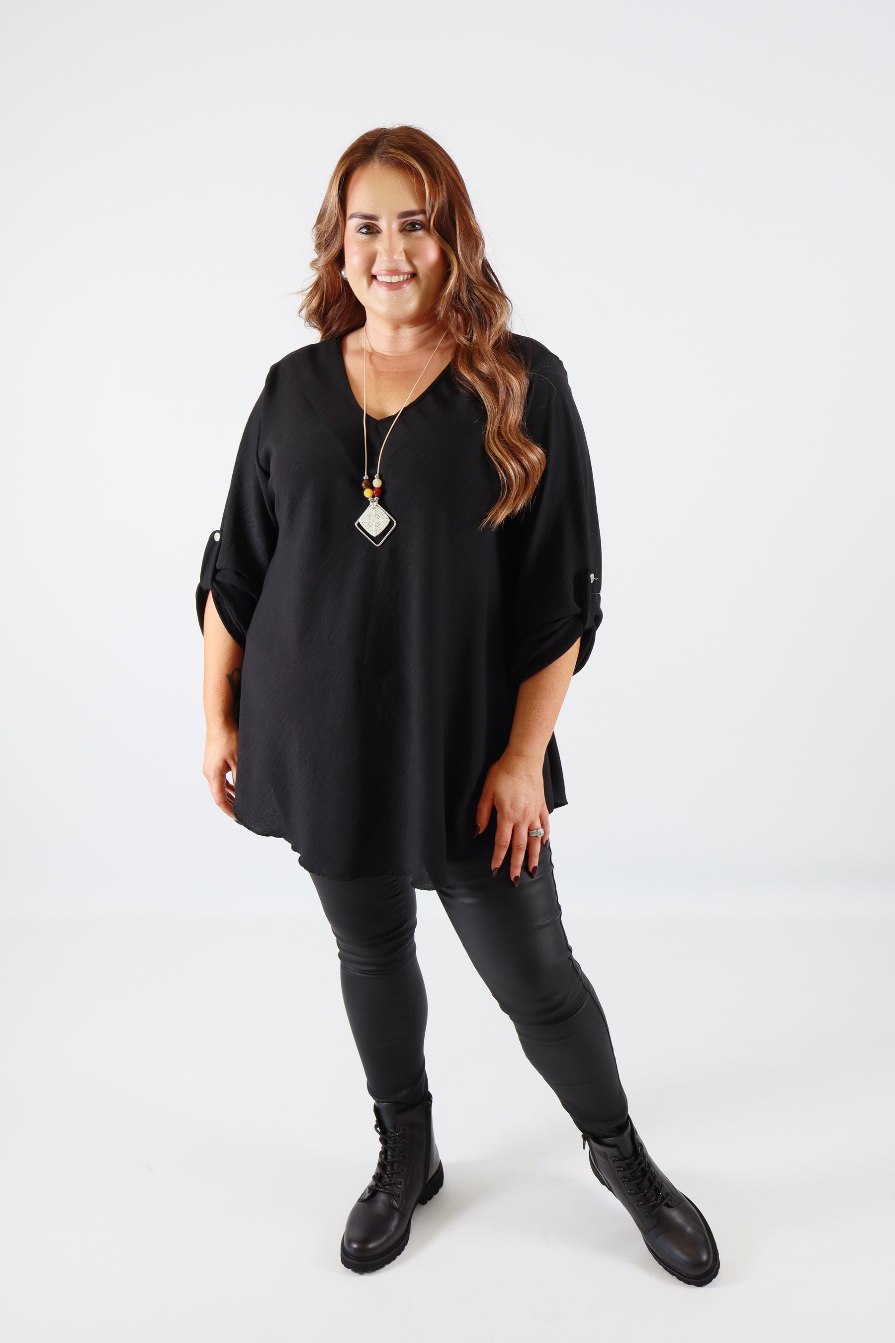 Molly Blouse in Black