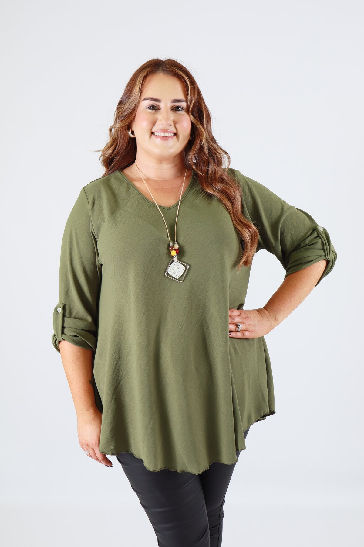 Molly Blouse in Teal