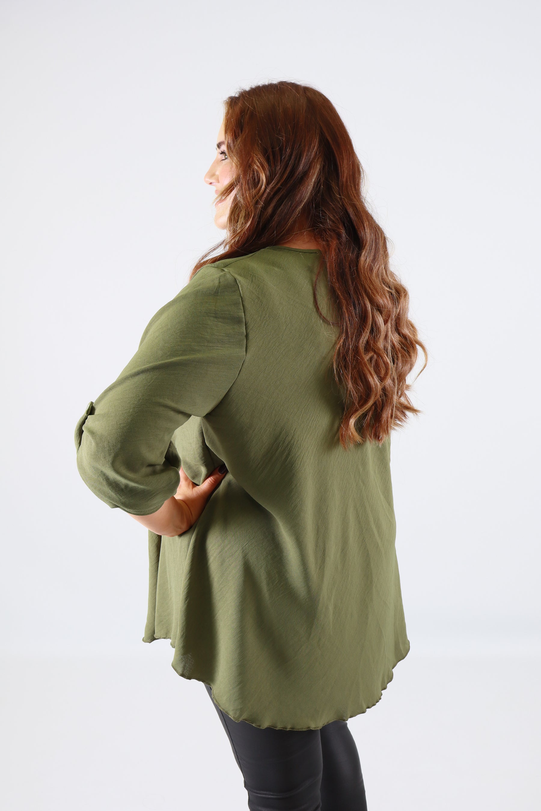 Molly Blouse in Teal