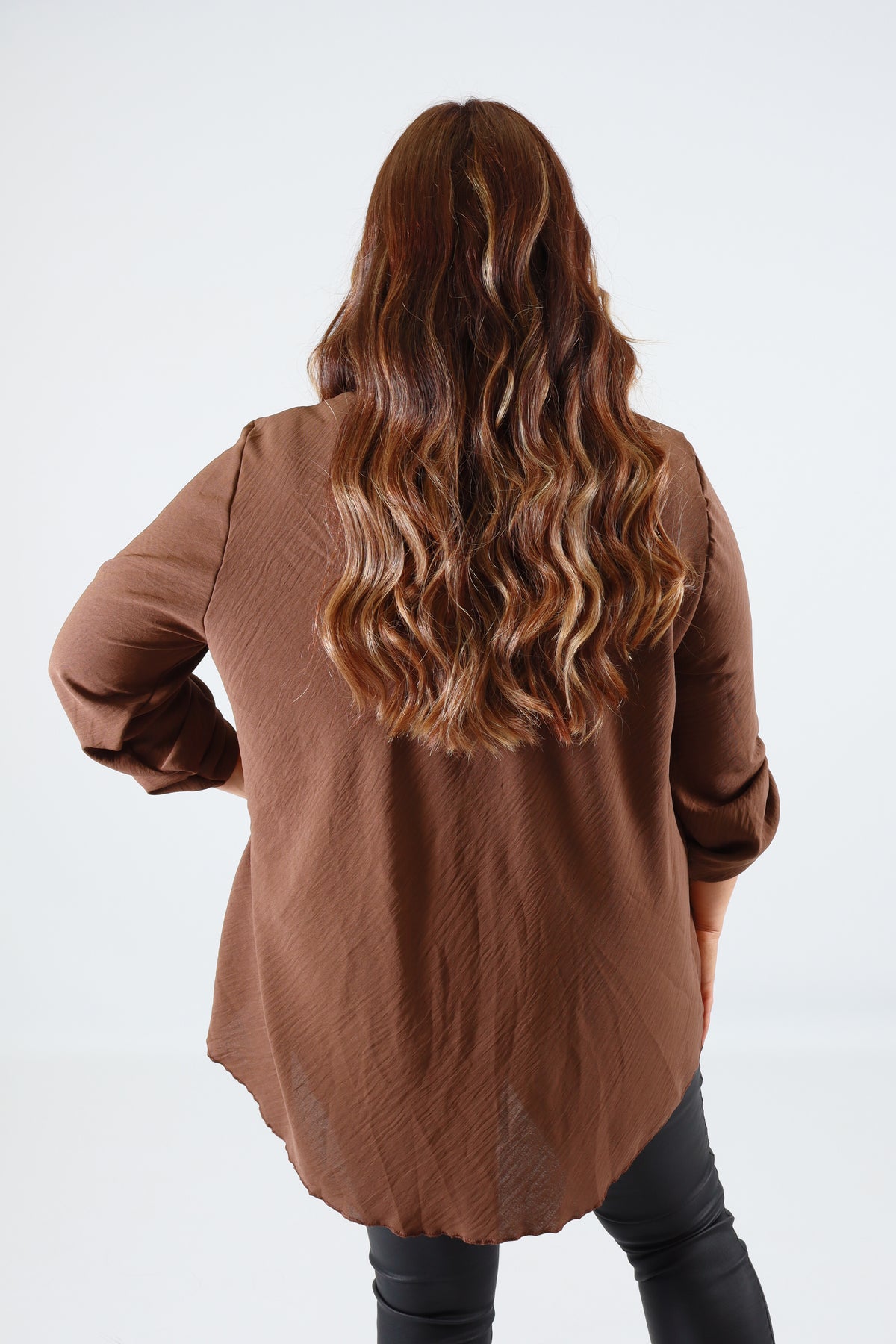 Molly Blouse in Brown