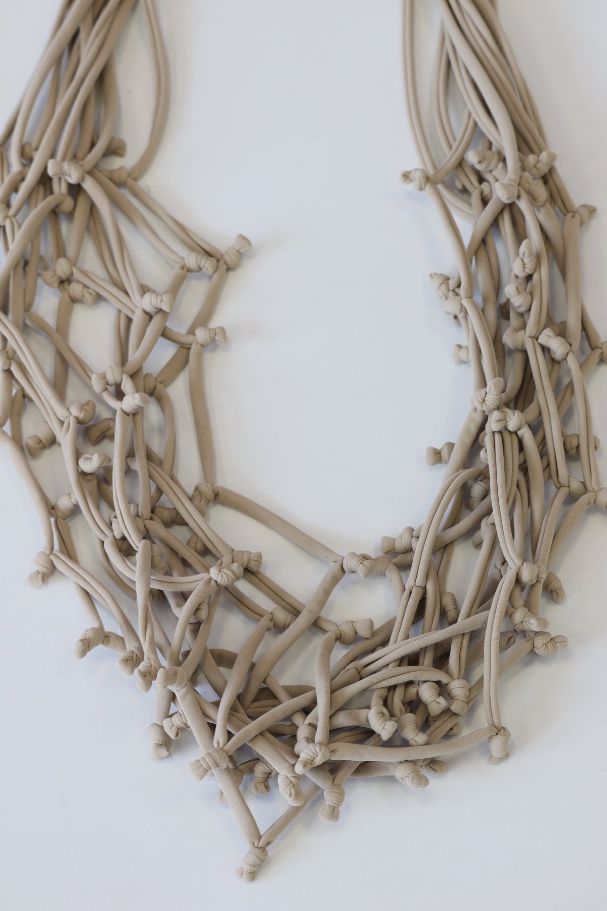 Kya Tan Knotted Necklace