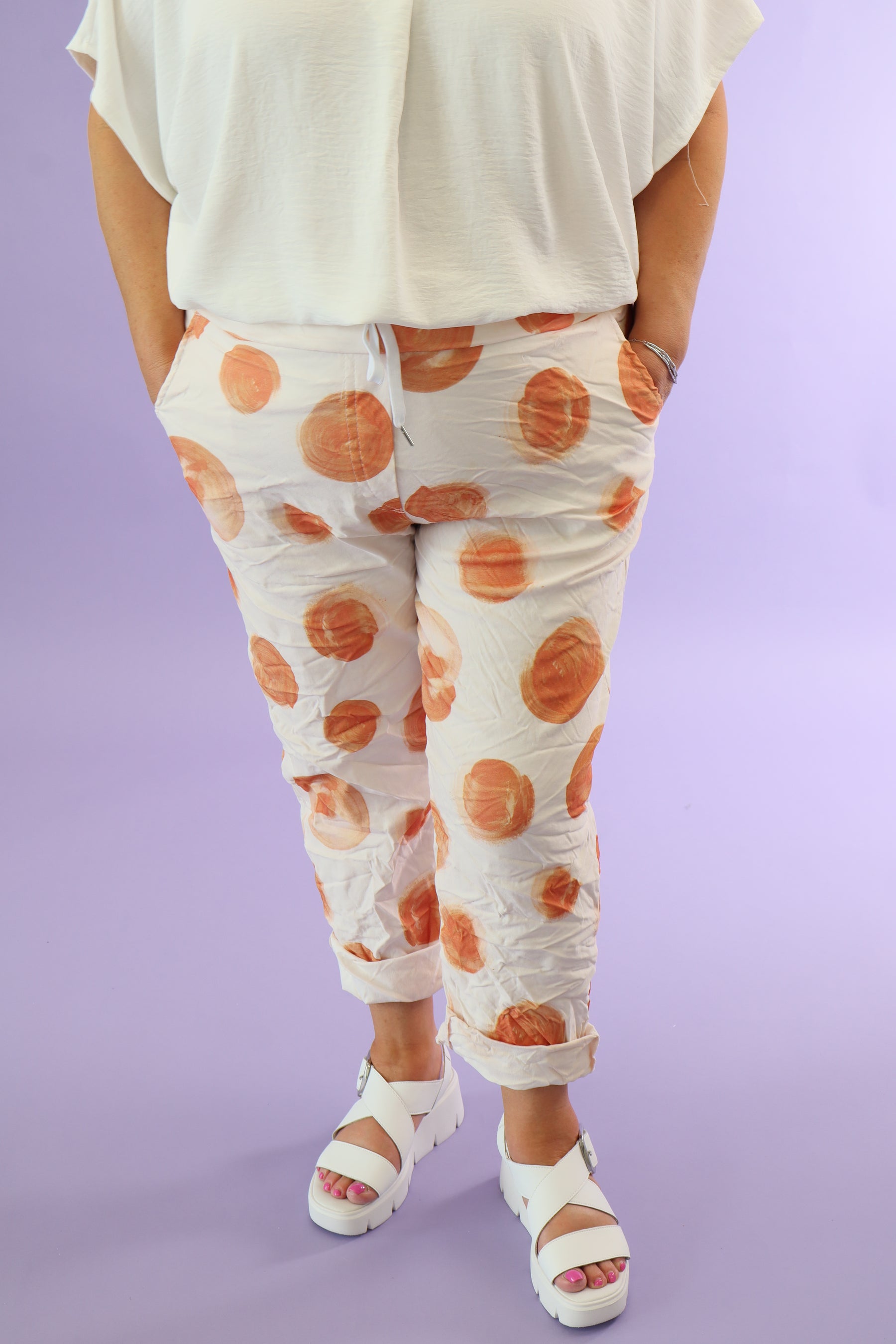 Dottie Jogger in Rust