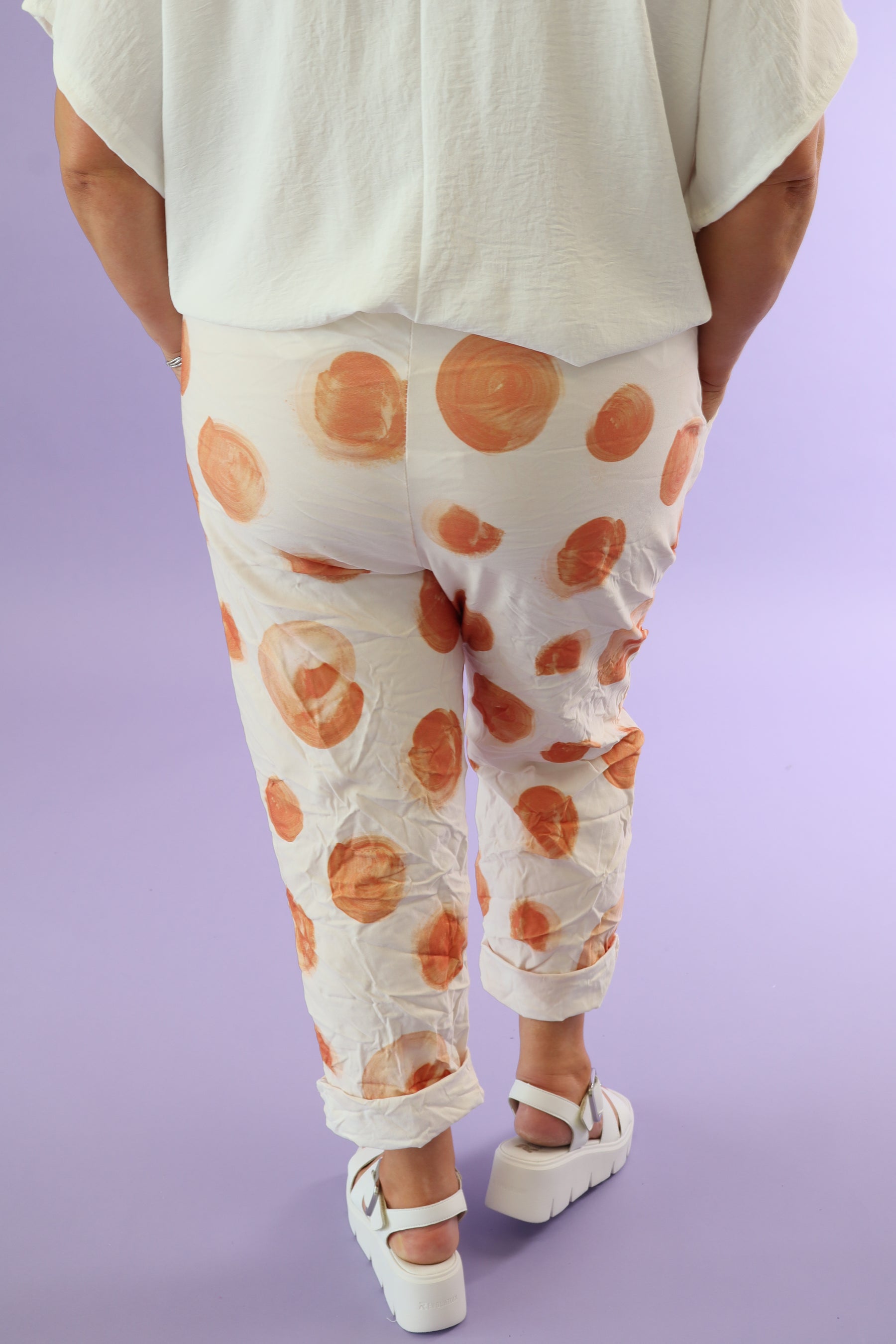 Dottie Jogger in Rust