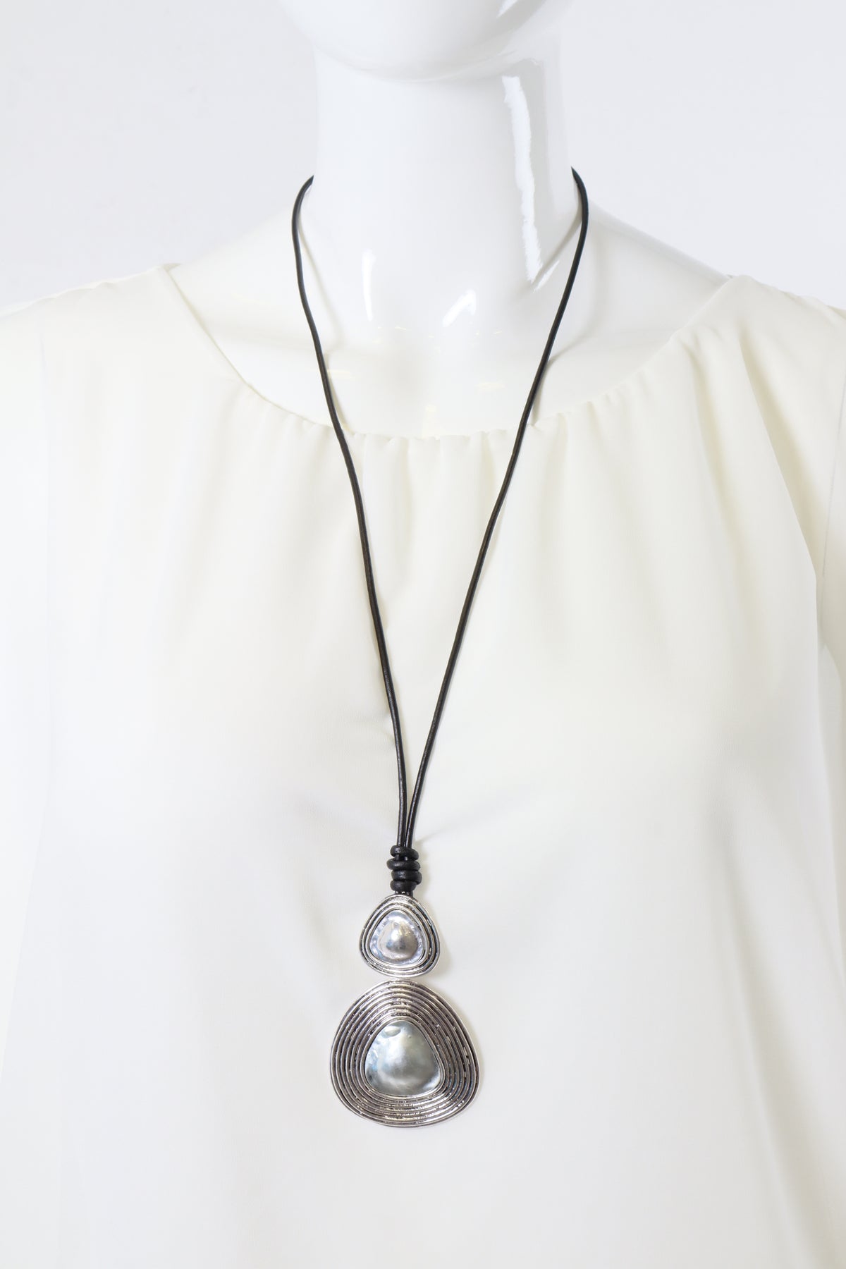 Iona Necklace in Silver