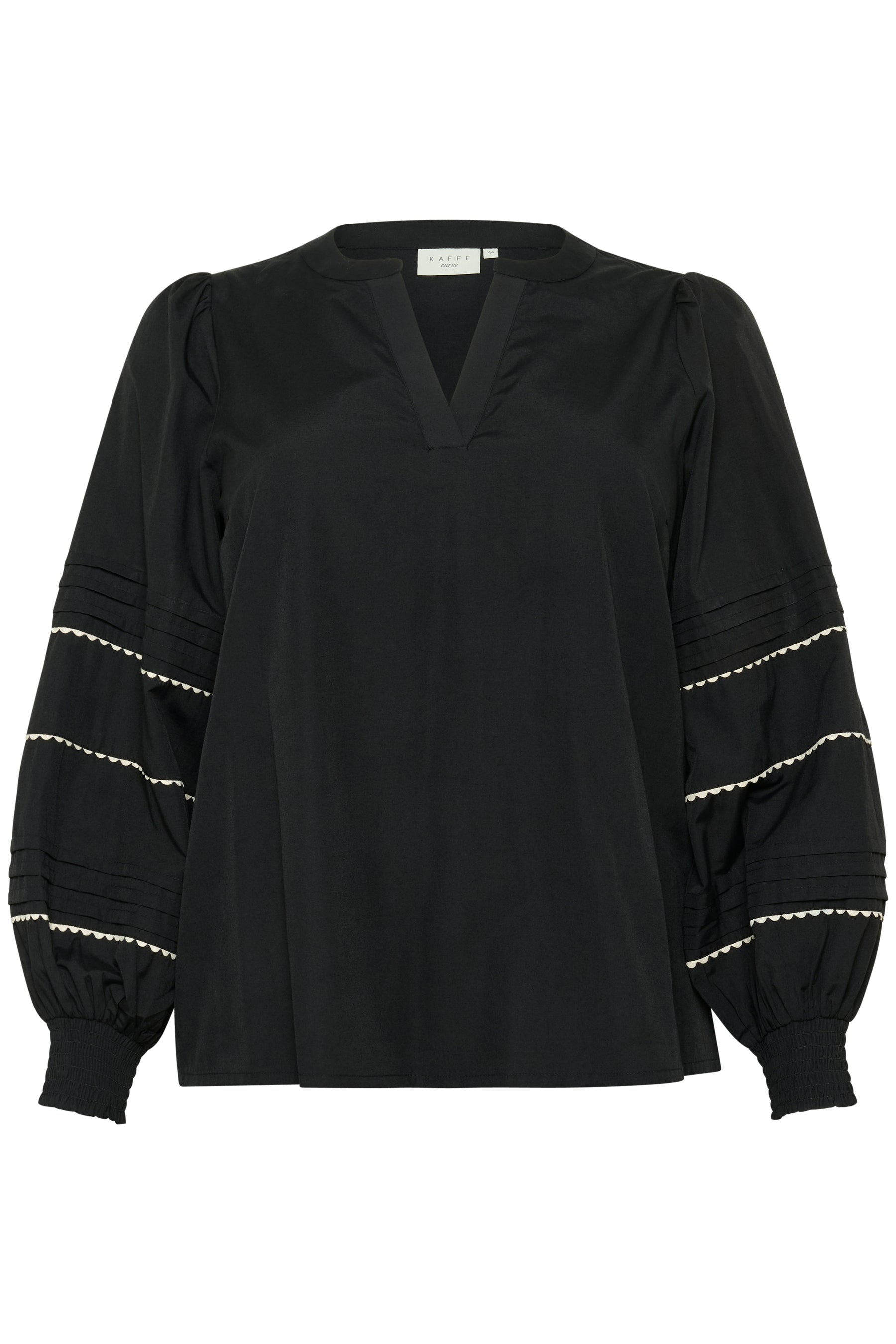 Kaffe Curve Ariel Blouse in Black