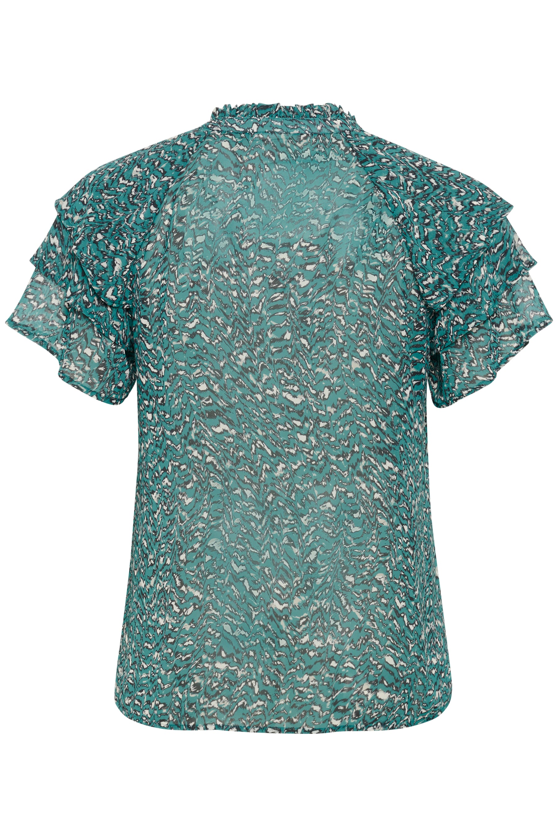 Kaffe Curve Belia Blouse in Teal
