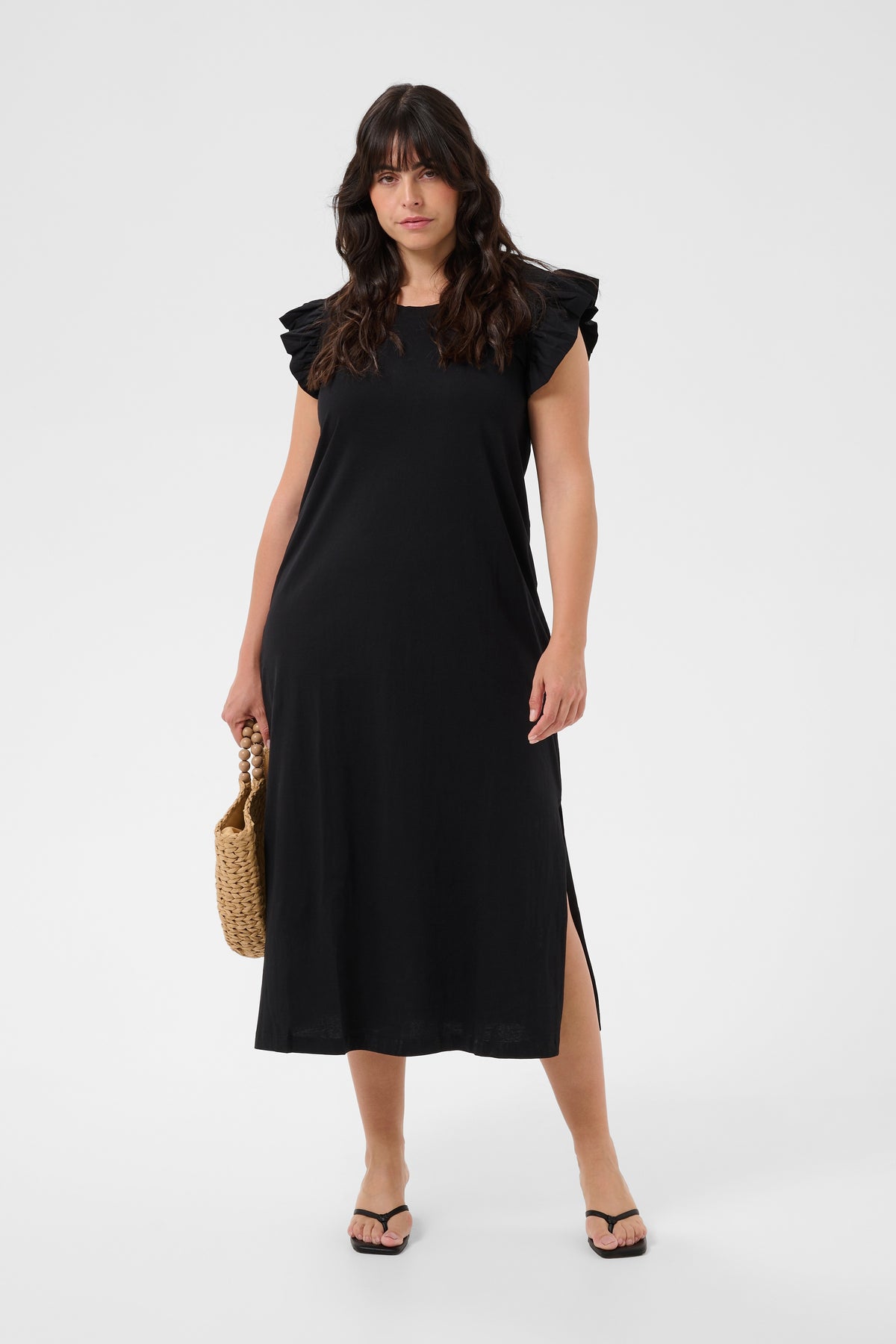 Kaffe Curve Caline Dress in Black