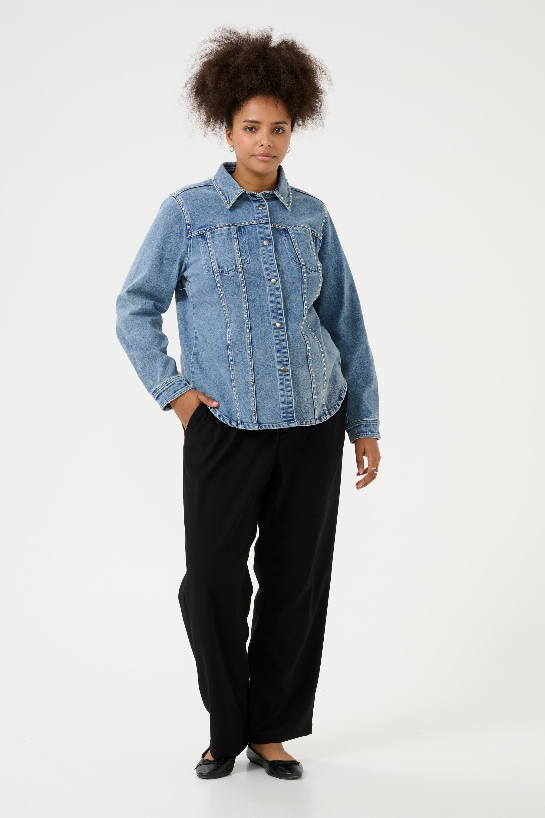 Kaffe Curve Darina Denim Jacket