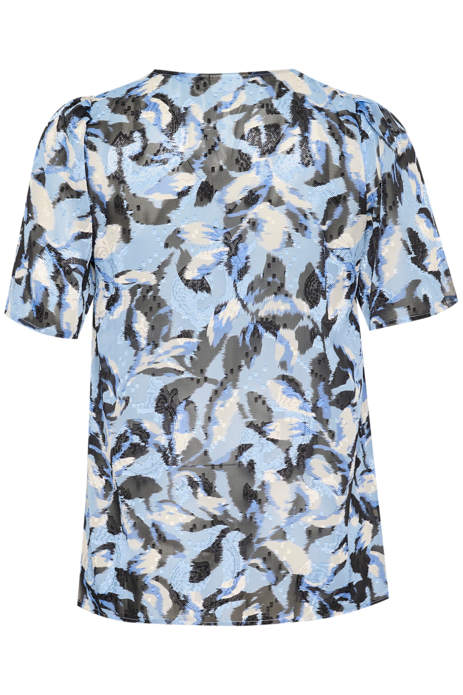 Kaffe Curve Elona Blouse in Blue