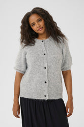 Kaffe Curve Emilia Cardigan in Grey