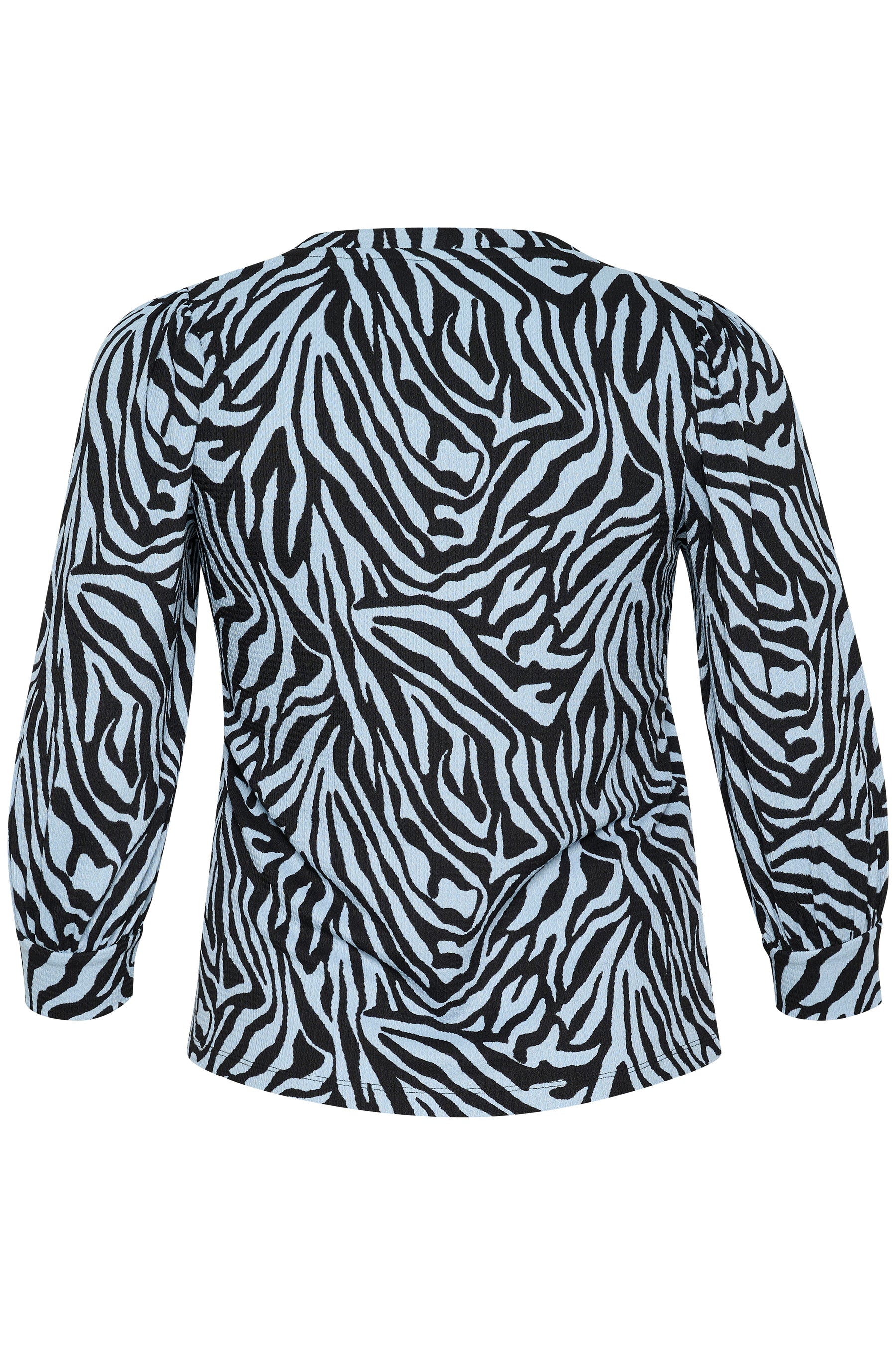 Kaffe Curve Ivena Top in Blue