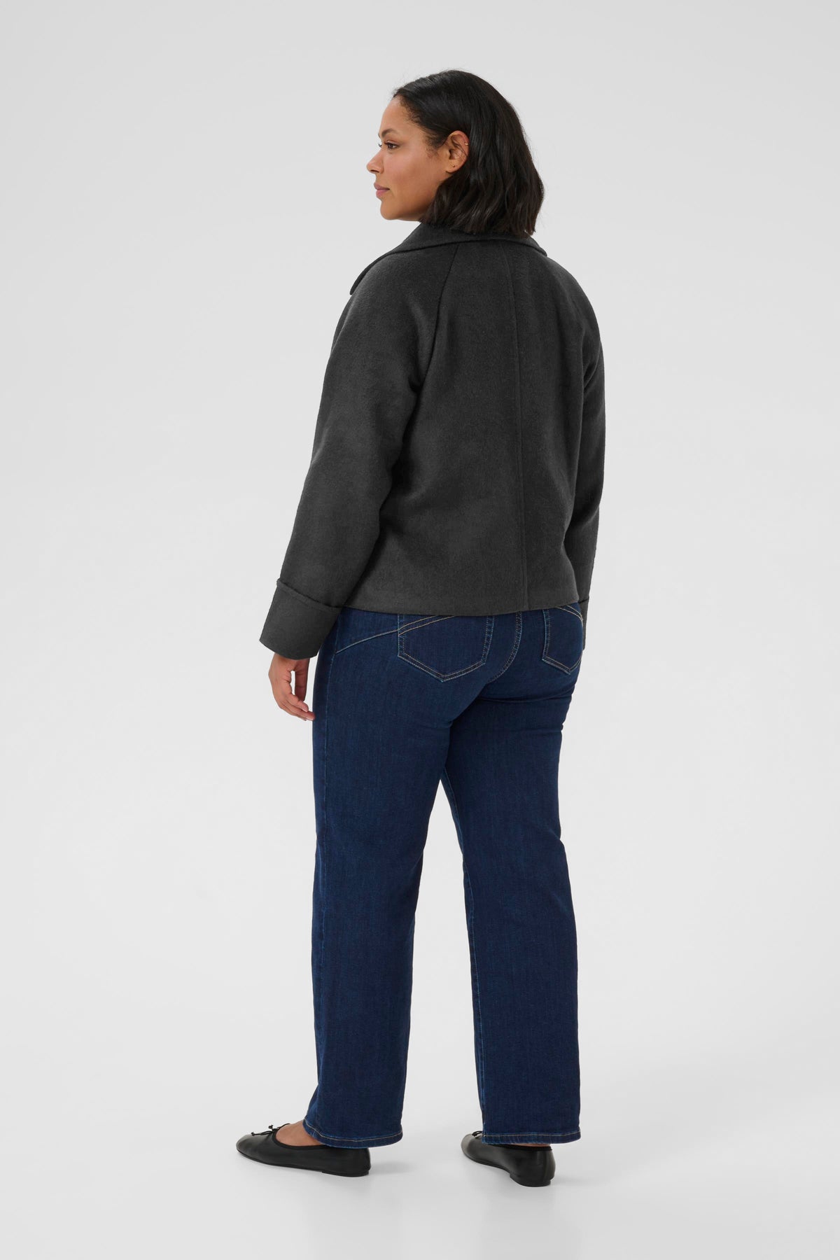 Kaffe Curve Julian Jacket in Black