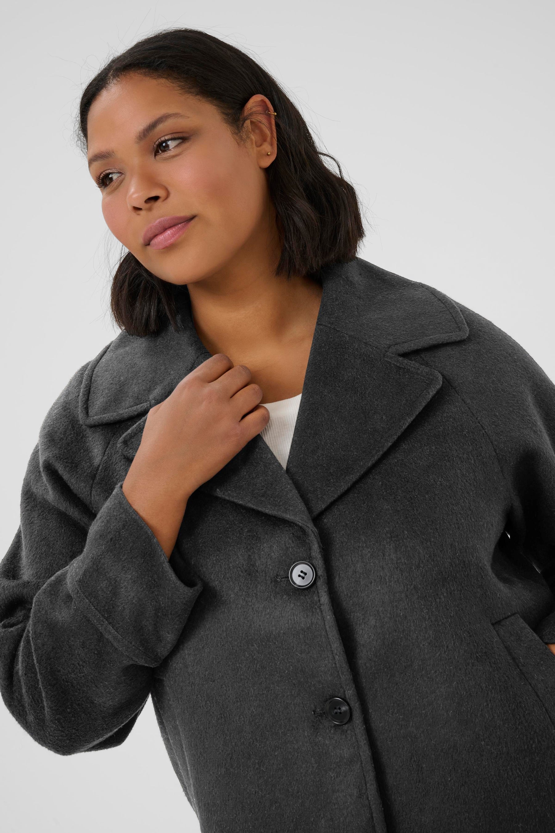 Kaffe Curve Julian Jacket in Black