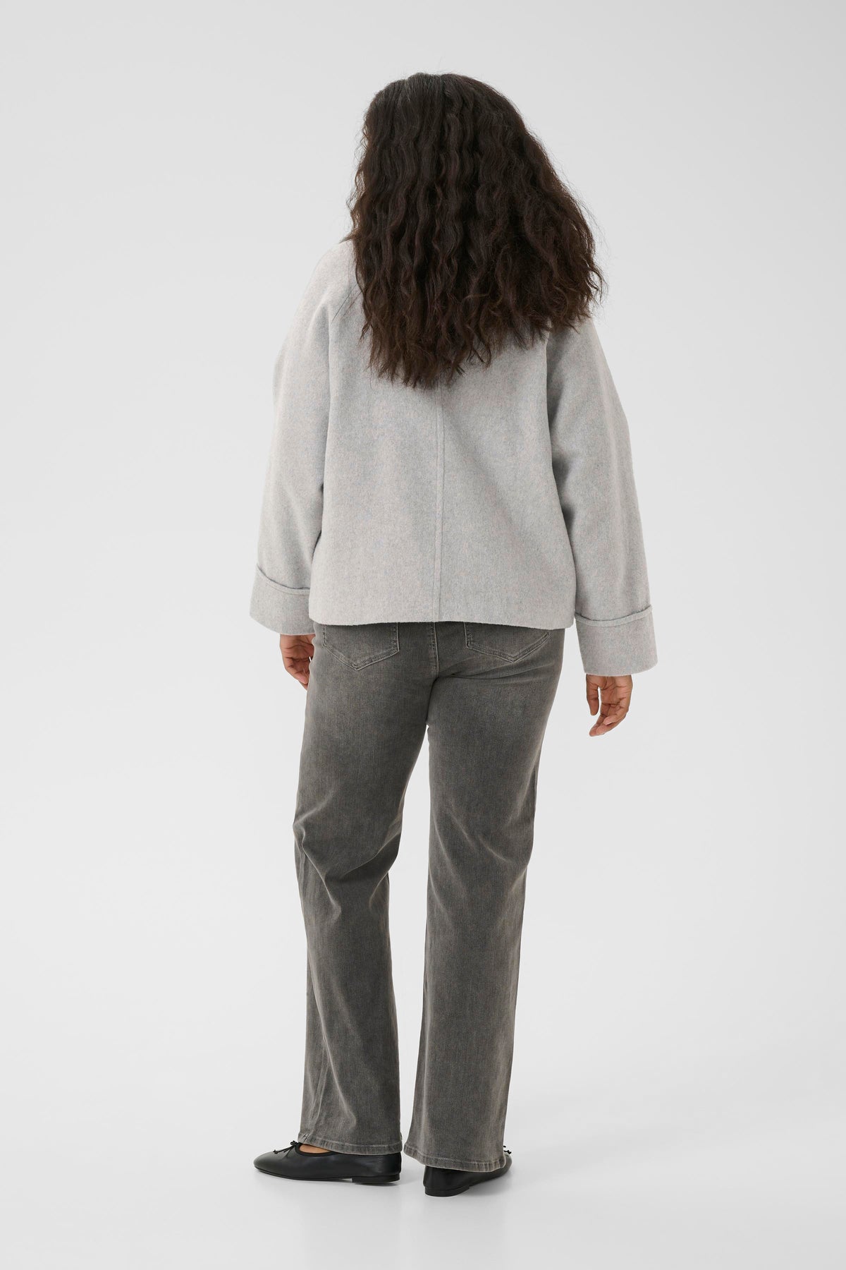 Kaffe Curve Julian Jacket in Grey